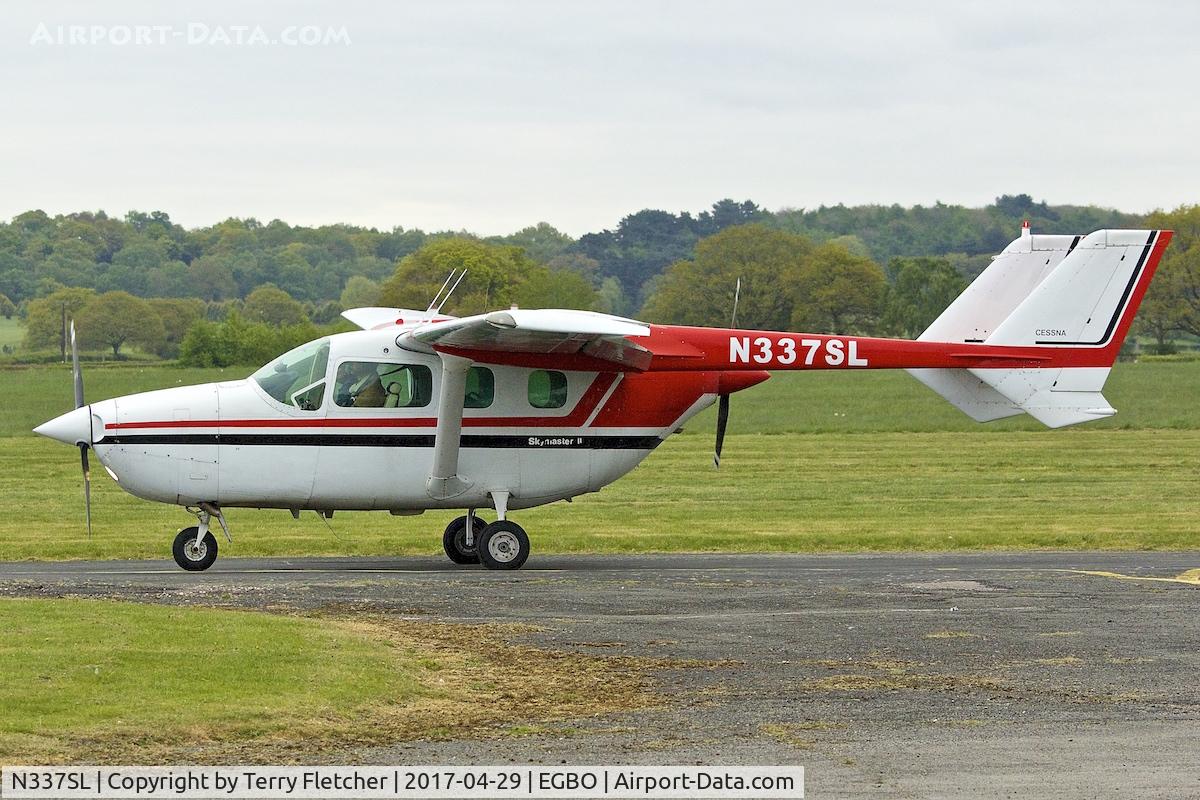 N337SL, 1974 Cessna 337G Super Skymaster C/N 33701612, At Wolverhampton Airport in the UK