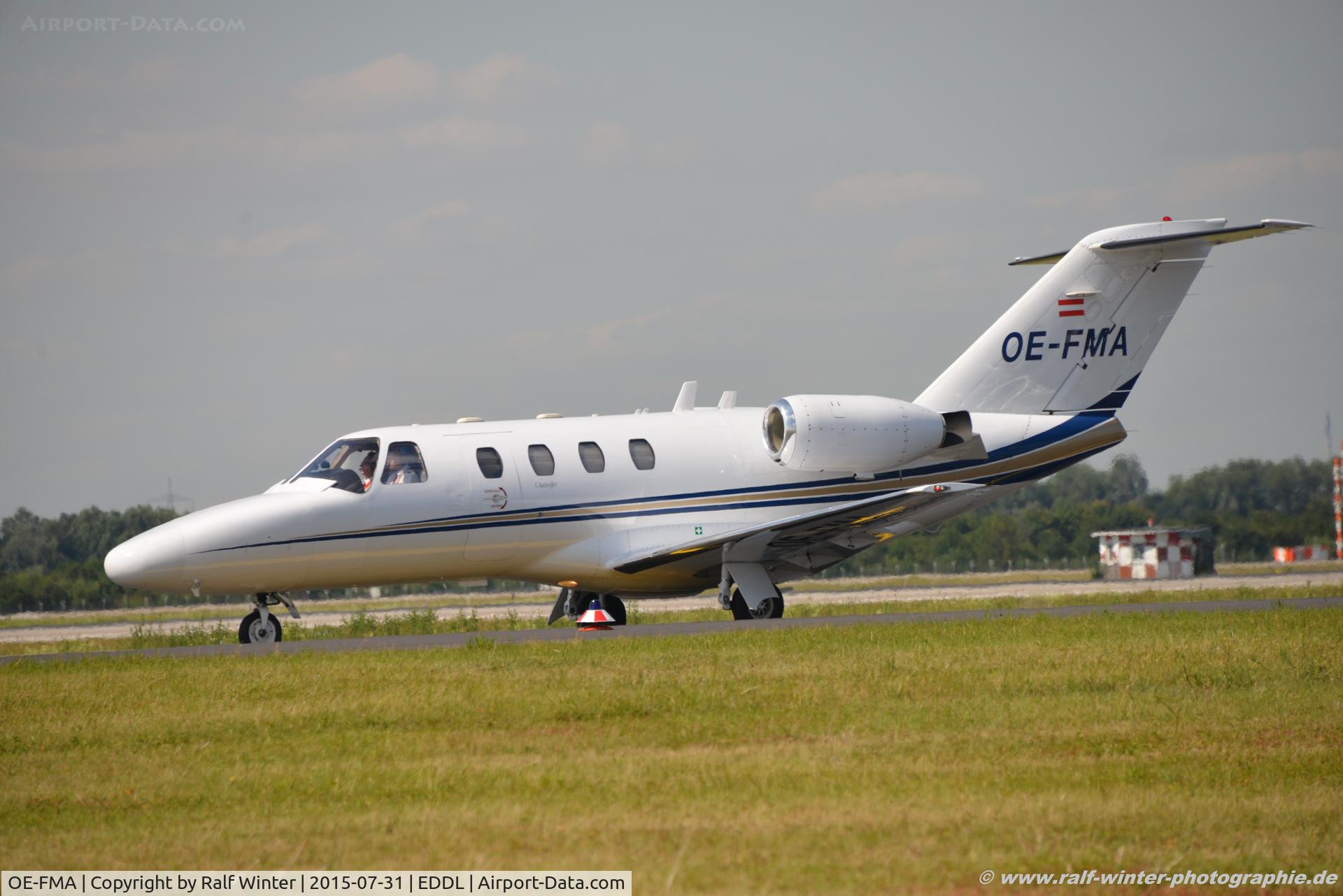 OE-FMA, 1997 Cessna 525 CitationJet C/N 525-0188, Cessna 525 CitationJet - JAR Airlink - 525-0188 - OE-FMA - 31.07.2015 - DUS