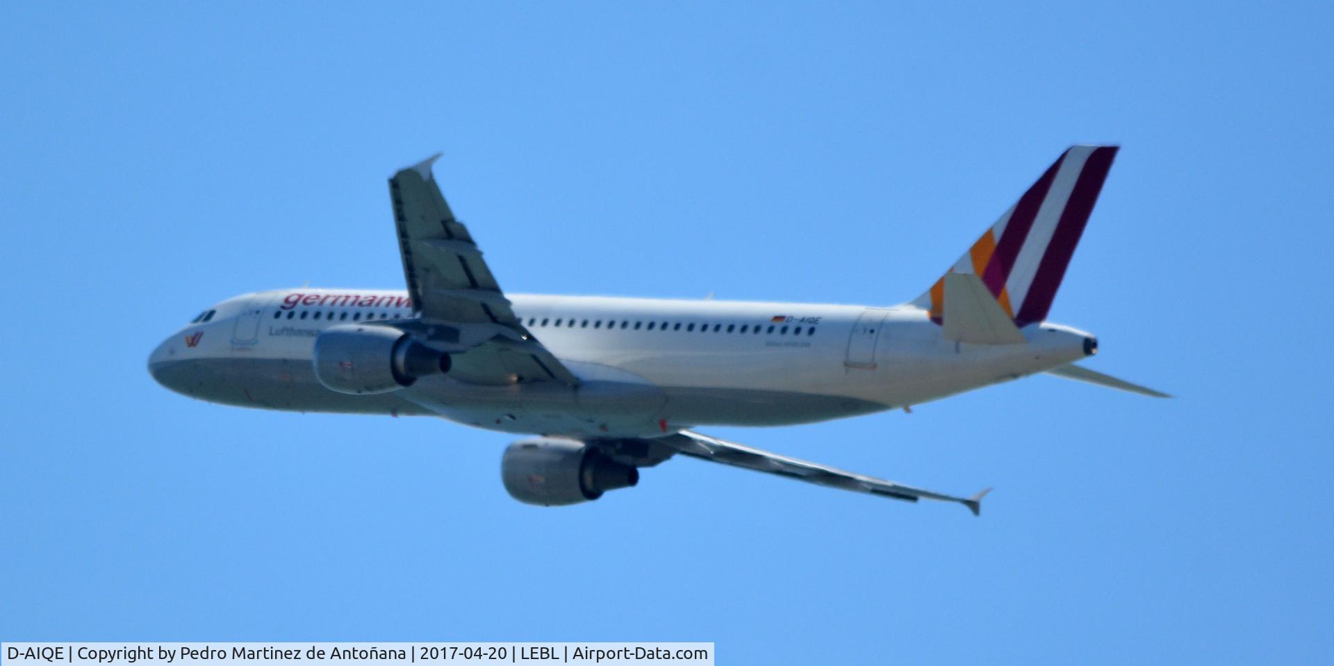 D-AIQE, 1991 Airbus A320-211 C/N 0209, El Prat  -  Barcelona  -  España