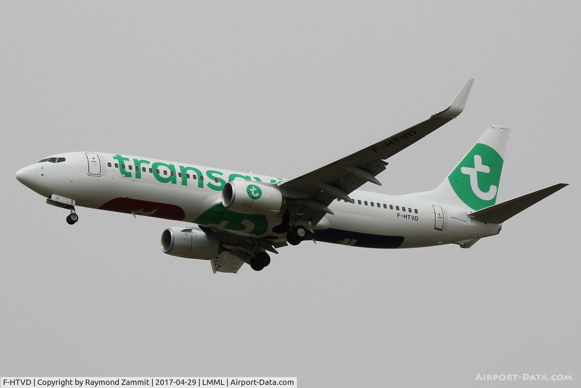 F-HTVD, 2017 Boeing 737-8K2 C/N 62154, B737-800 F-HTVD Transavia France