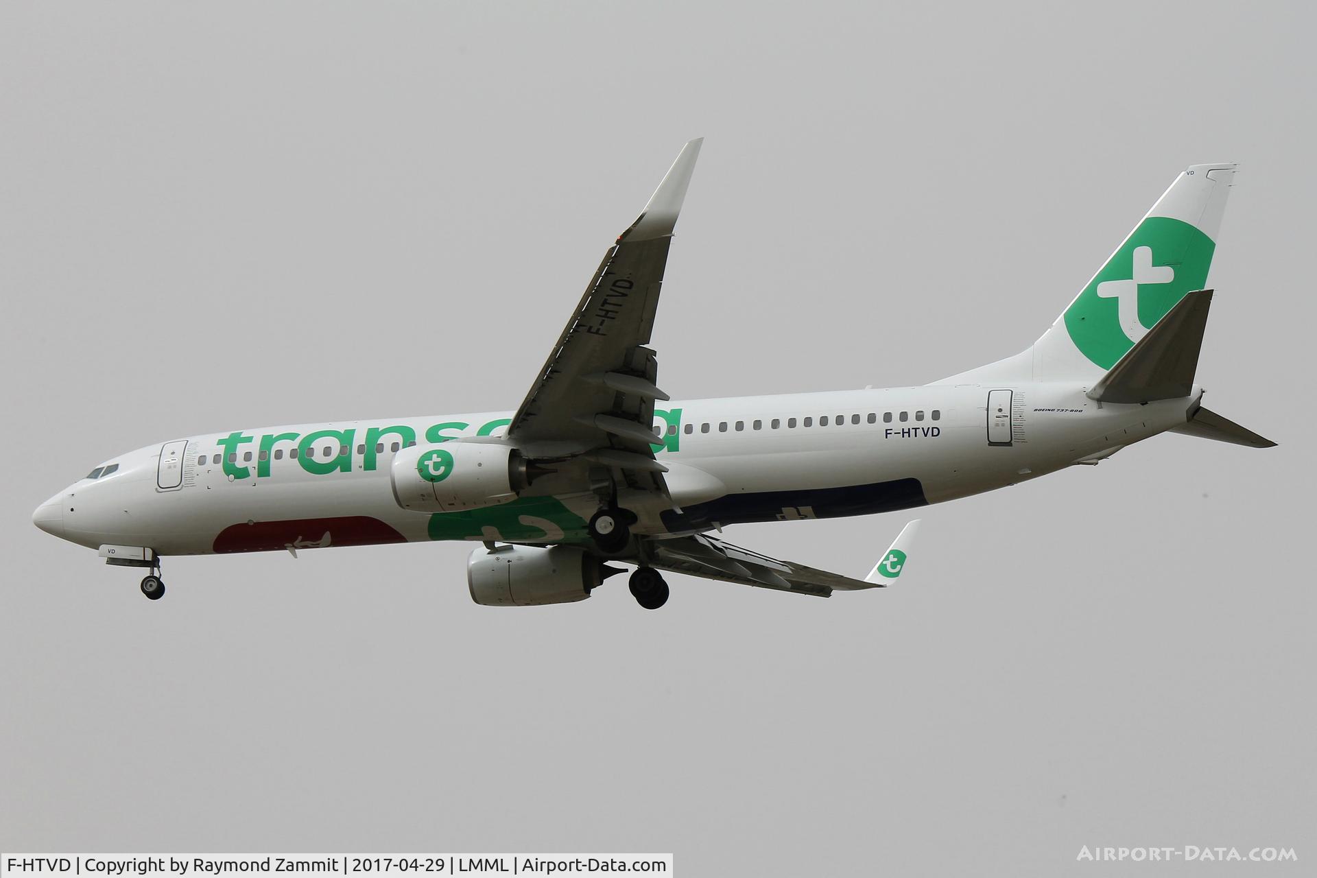 F-HTVD, 2017 Boeing 737-8K2 C/N 62154, B737-800 F-HTVD Transavia France