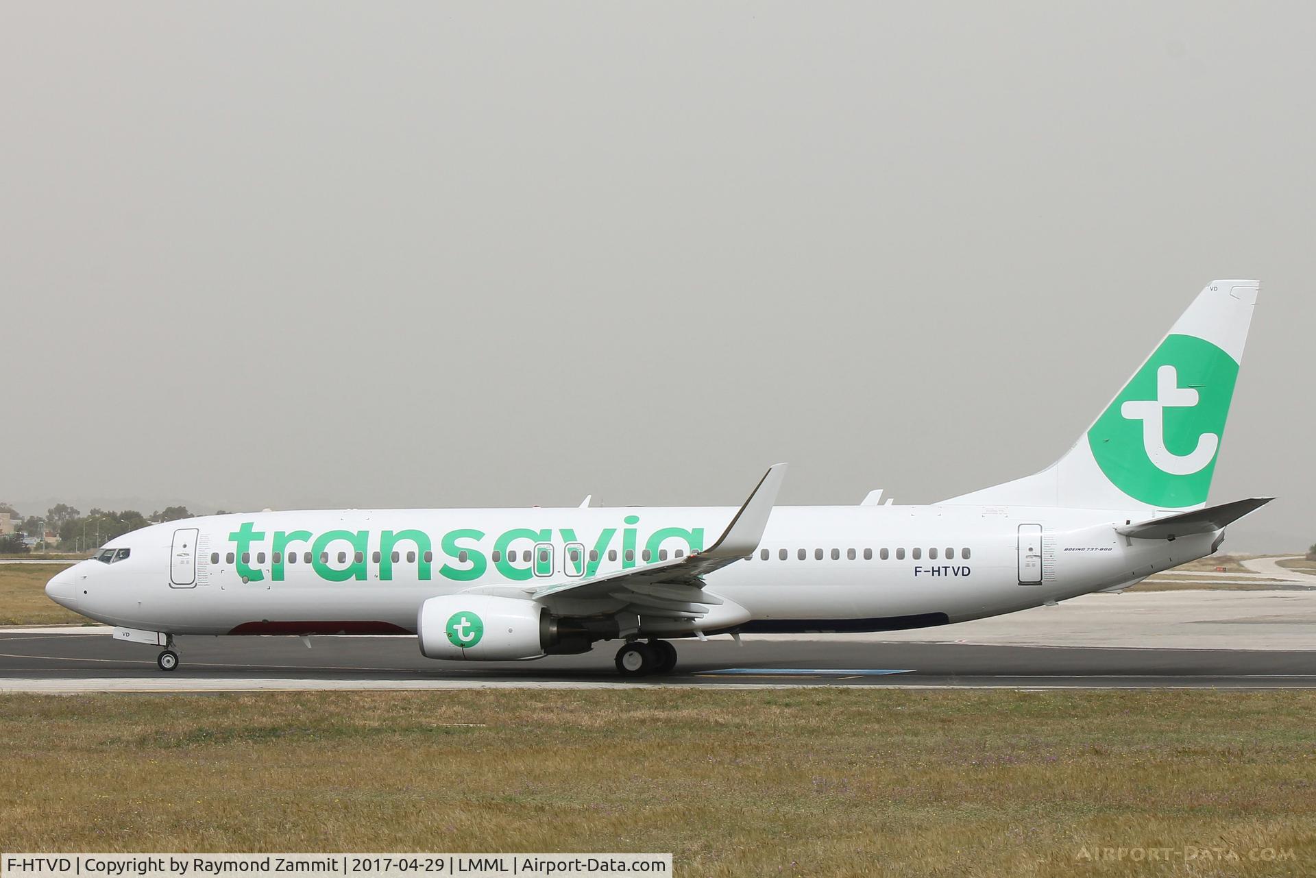 F-HTVD, 2017 Boeing 737-8K2 C/N 62154, B737-800 F-HTVD Transavia France