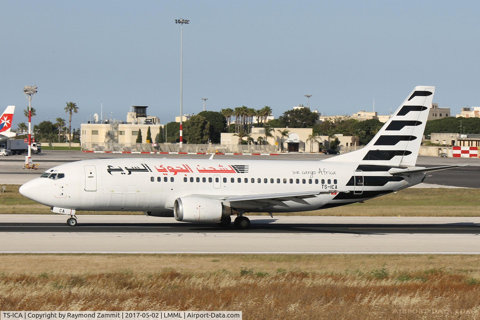 TS-ICA, 1988 Boeing 737-330QC C/N 23836, B737-300 TS-ICA Express Air Cargo