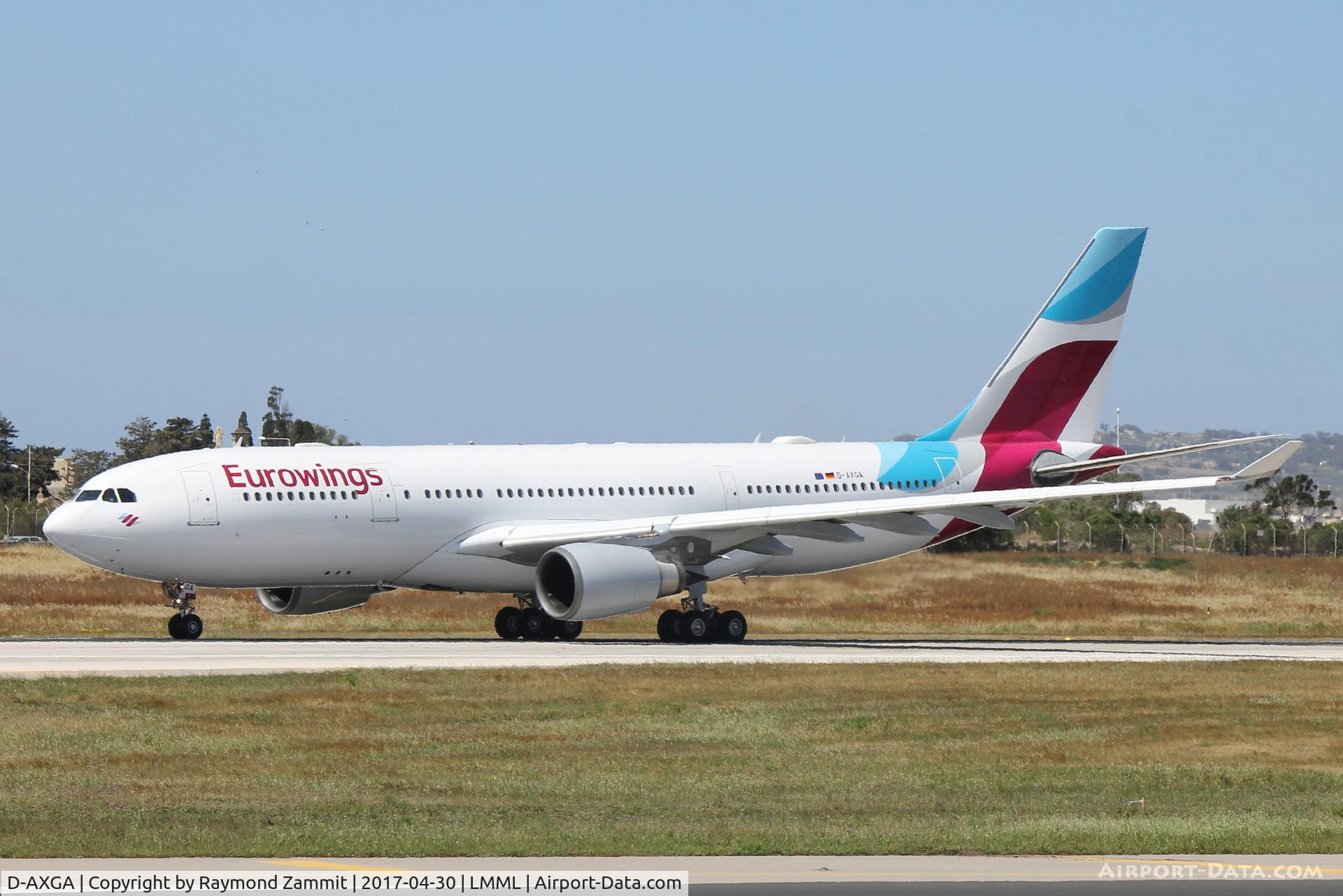 D-AXGA, 2003 Airbus A330-203 C/N 530, A330 D-AXGA Eurowings