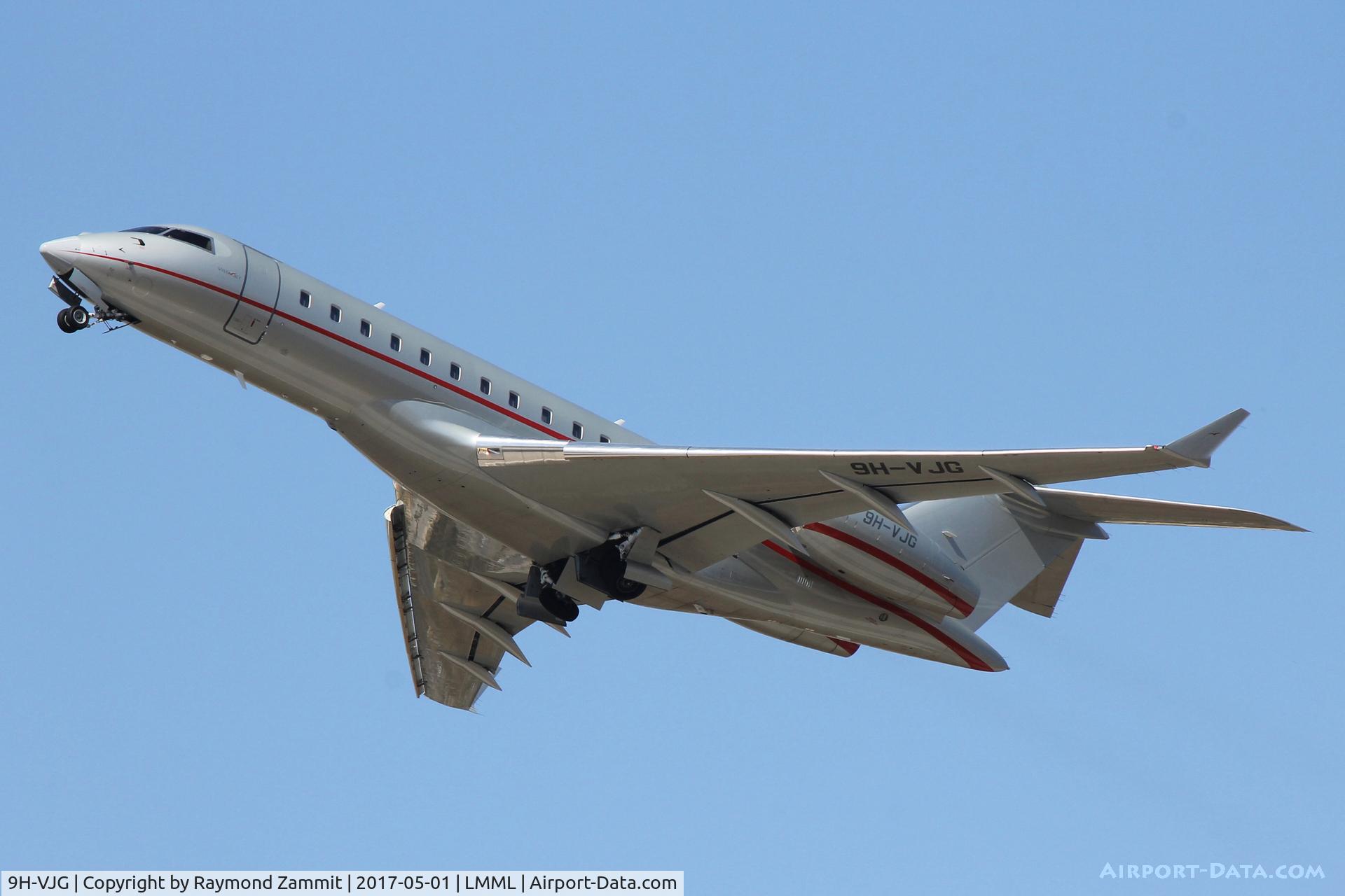 9H-VJG, 2013 Bombardier BD-700-1A10 Global 6000 C/N 9580, Bombardier BD-700 9H-VJG Vistajet