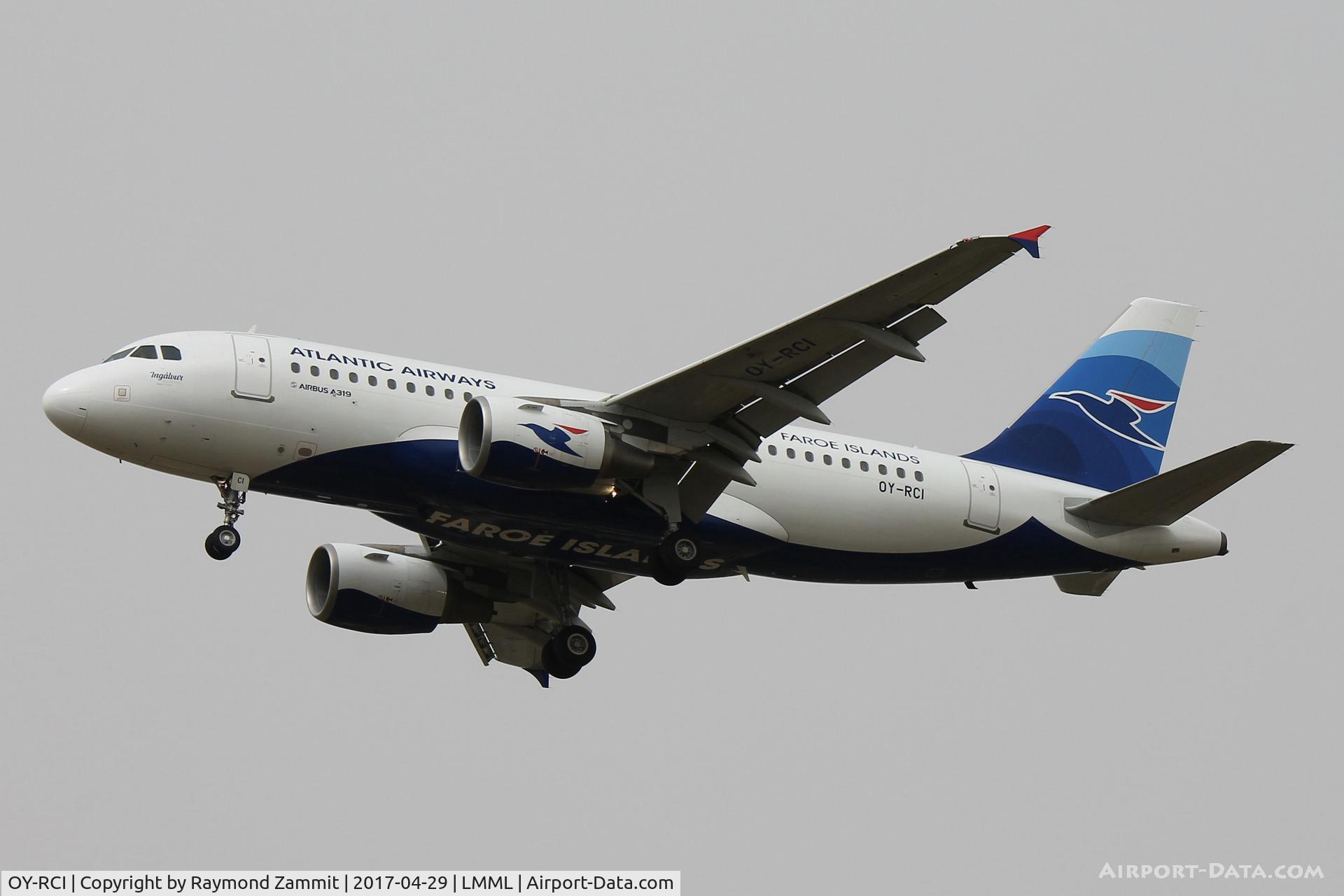 OY-RCI, 2009 Airbus A319-112 C/N 3905, A319 OY-RCI Atlantic Airways