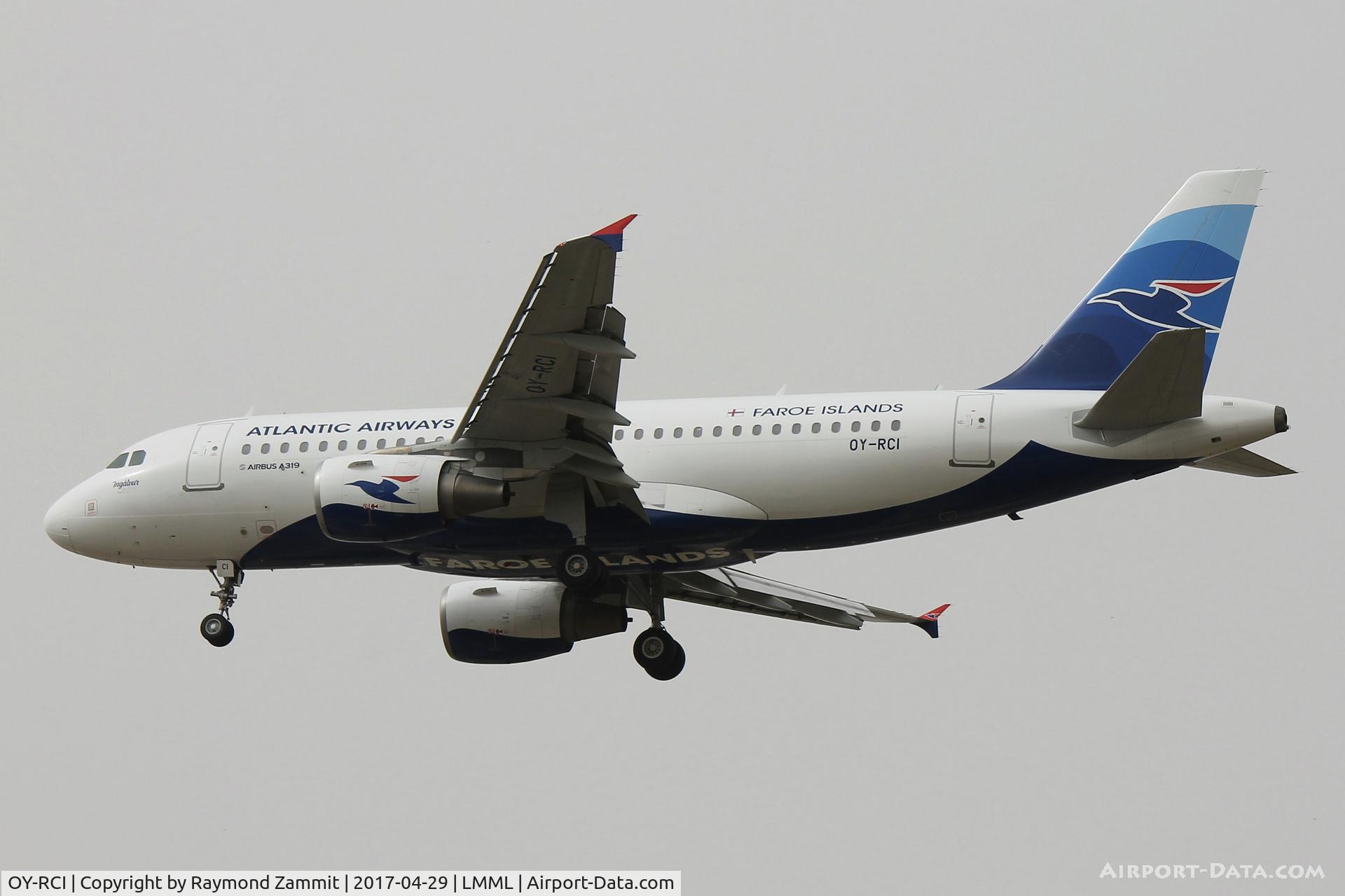 OY-RCI, 2009 Airbus A319-112 C/N 3905, A319 OY-RCI Atlantic Airways