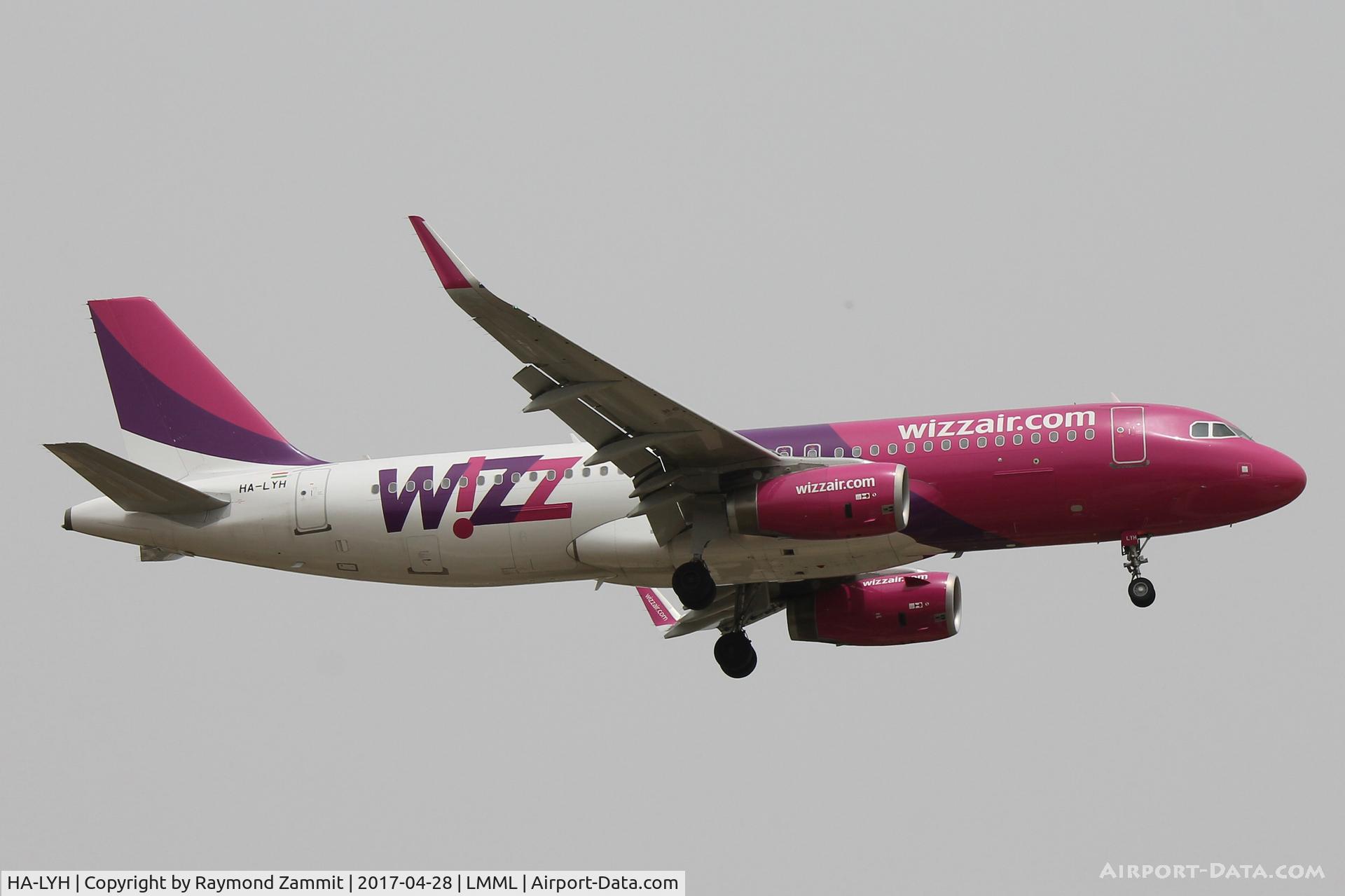 HA-LYH, 2014 Airbus A320-232 C/N 6235, A320 HA-LYH Wizzair