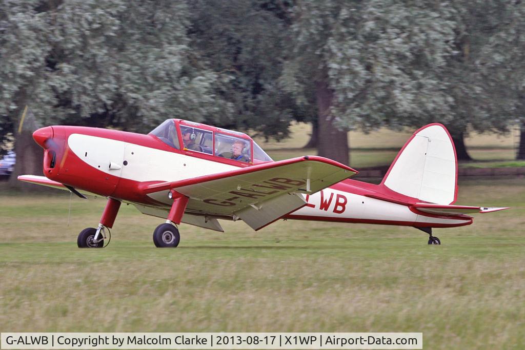G-ALWB, 1950 De Havilland DHC-1 Chipmunk 22A C/N C1/0100, De Havilland DHC-1 Chipmunk 22 at The De Havilland Moth Club's 28th International Moth Rally at Woburn Abbey. August 17th 2013.