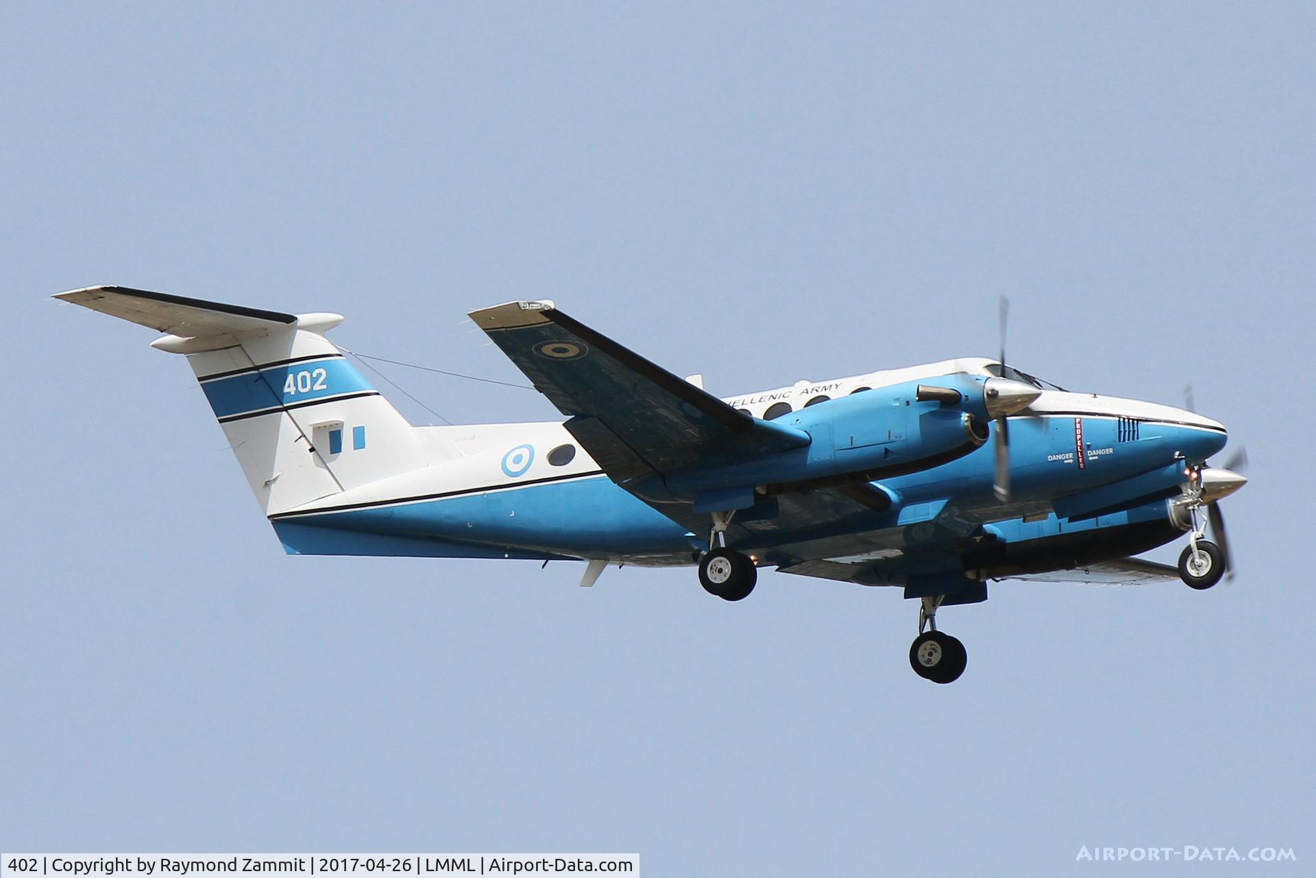 402, Beechcraft C-12R Huron C/N BB-1733, Beechcraft C-12R Huron 402 Hellenic Army