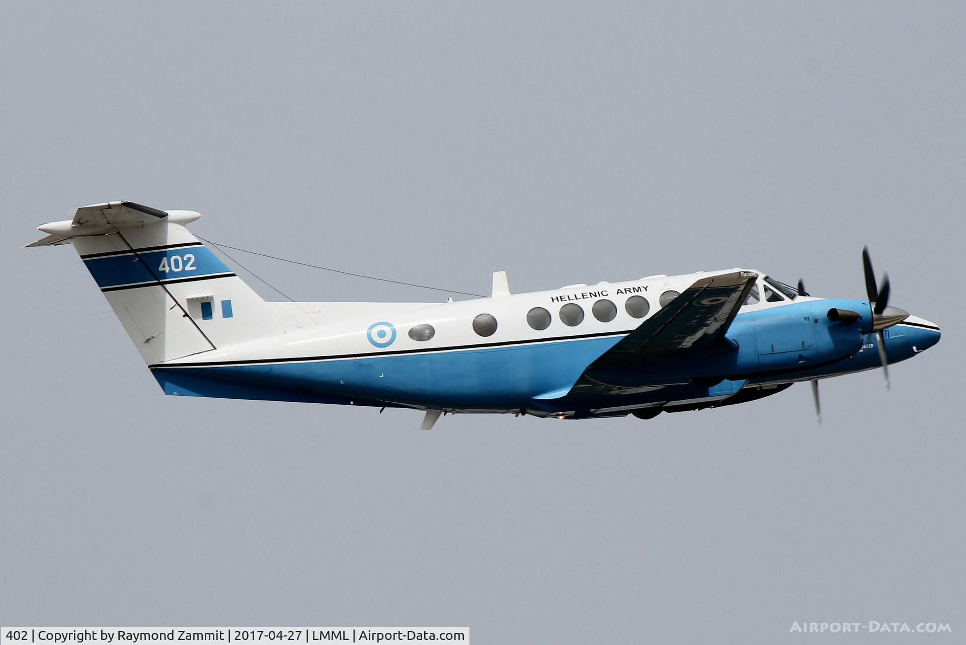 402, Beechcraft C-12R Huron C/N BB-1733, Beechraft C-12R Huron 402 Hellenic Army