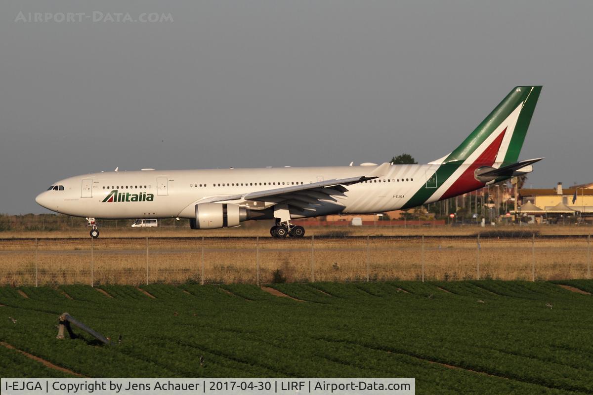 I-EJGA, 2007 Airbus A330-203 C/N 825, Arriving from JFK