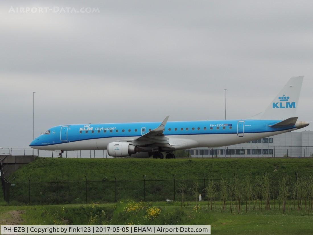 PH-EZB, 2008 Embraer 190LR (ERJ-190-100LR) C/N 19000235, KLM EMBREAR ON QUEBEC