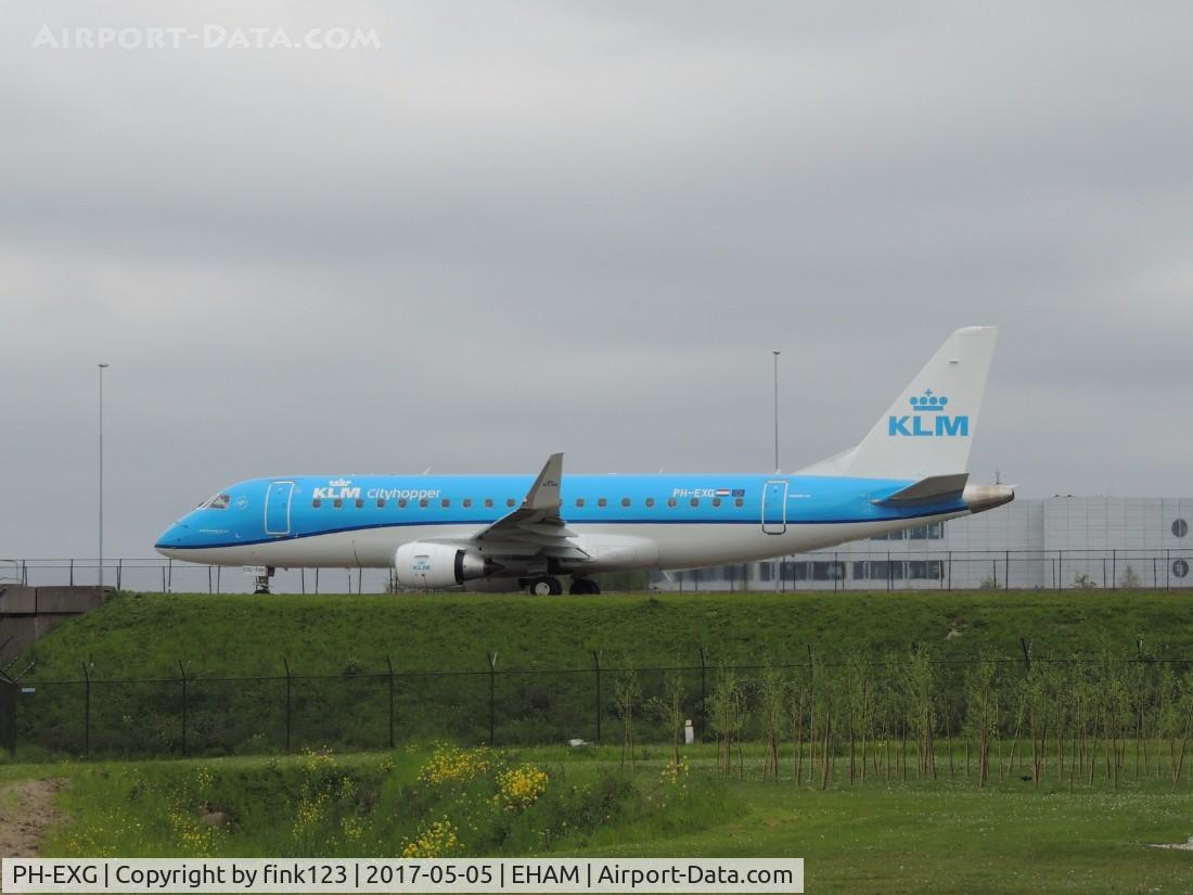 PH-EXG, 2016 Embraer 175STD (ERJ-170-200) C/N 17000546, KLM
