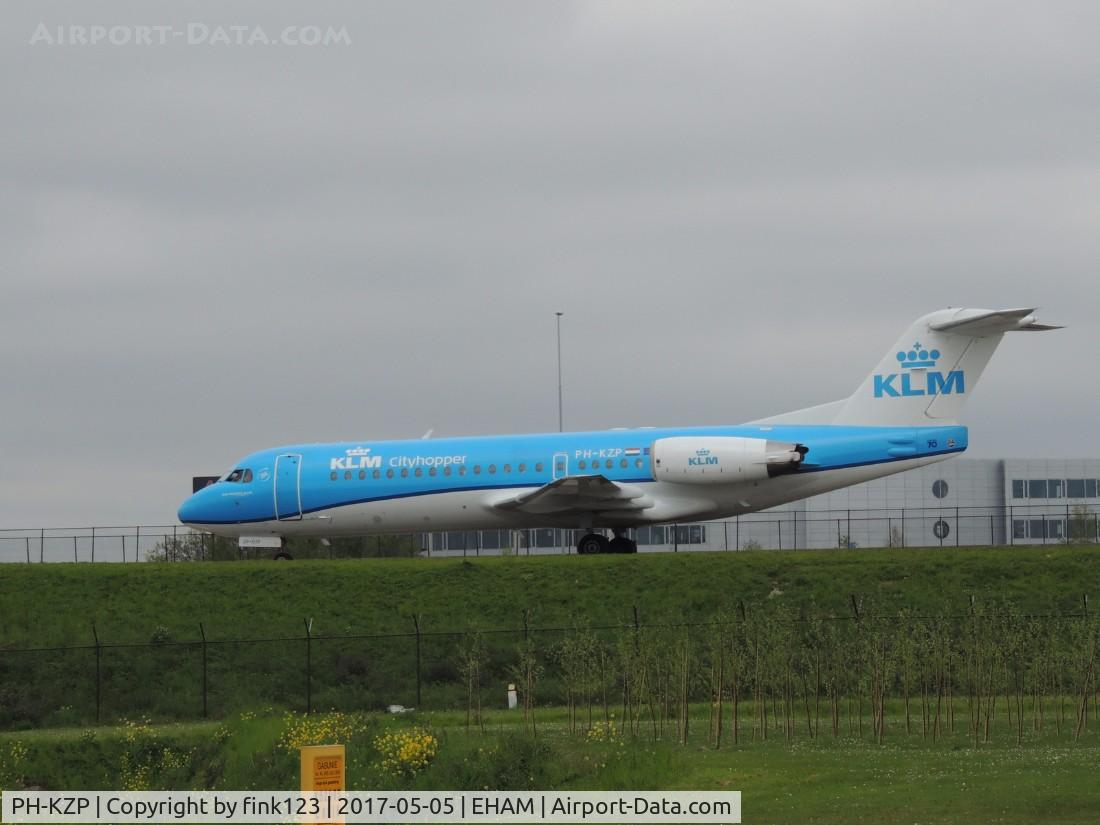 PH-KZP, 1995 Fokker 70 (F-28-0070) C/N 11539, KLM FOKKER