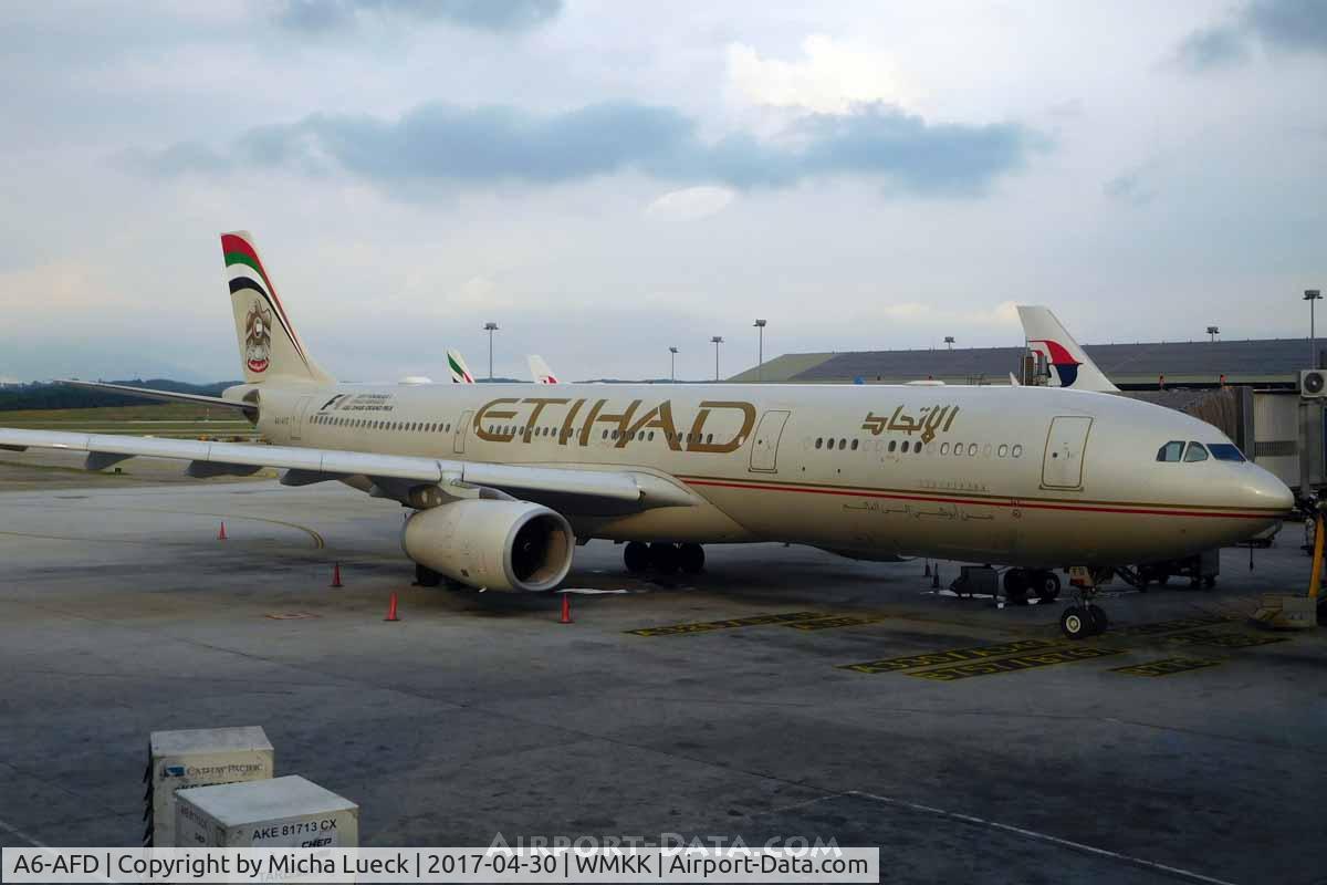 A6-AFD, 2011 Airbus A330-343X C/N 1205, At KL