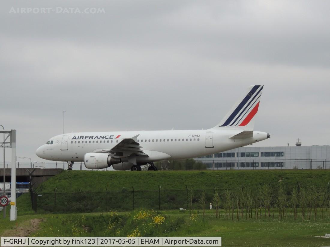 F-GRHJ, 2000 Airbus A319-111 C/N 1176, air france on quebec