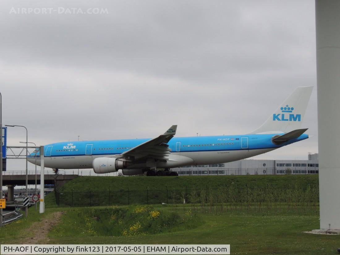 PH-AOF, 2006 Airbus A330-203 C/N 801, KLM A330 OVER QUEBEC