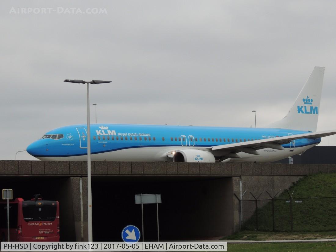 PH-HSD, 2012 Boeing 737-8K2 C/N 39260, KLM 737 ON QUEBEC