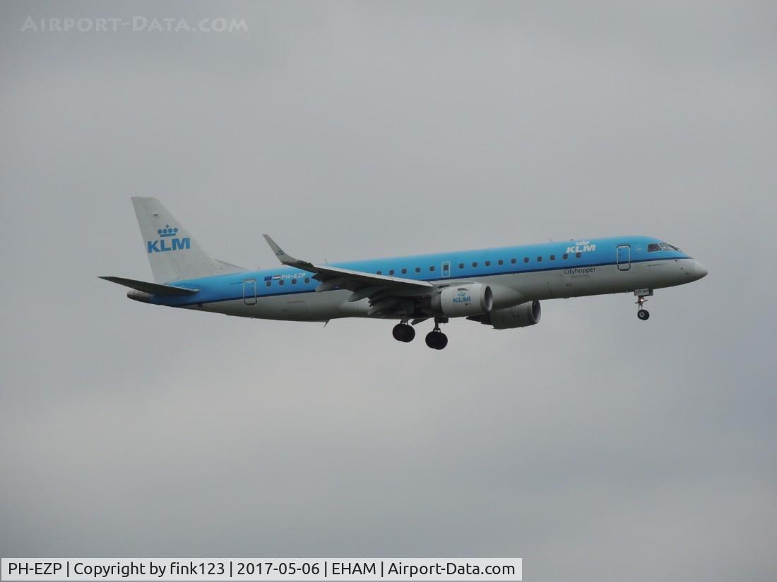 PH-EZP, 2010 Embraer 190LR (ERJ-190-100LR) C/N 19000347, KLM EMBREAR