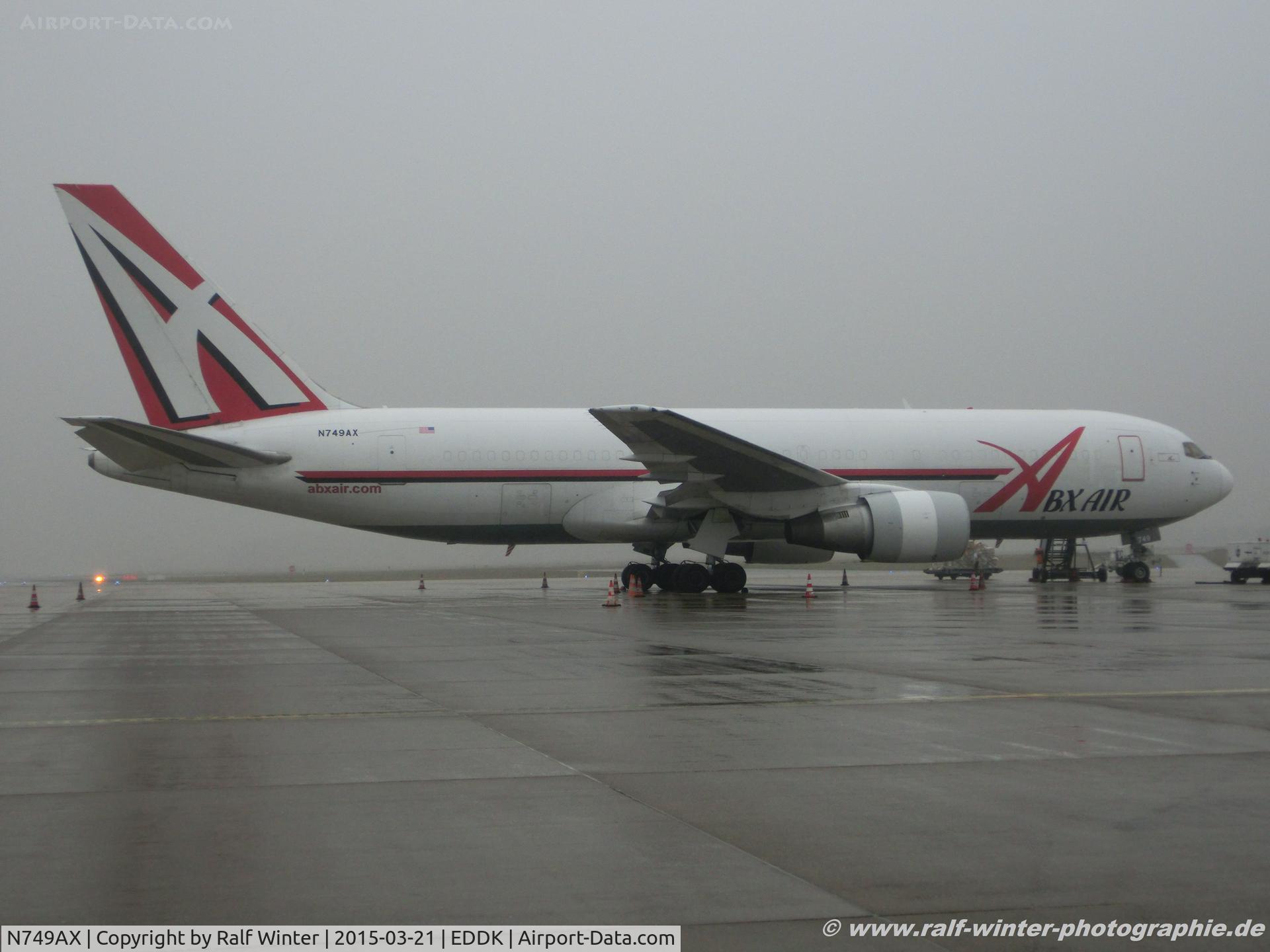 N749AX, 1984 Boeing 767-232(BDSF) C/N 22226, Boeing 767-232(BDSF) - ABX Air - 22226 - N749AX - 21.03.2015 - CGN