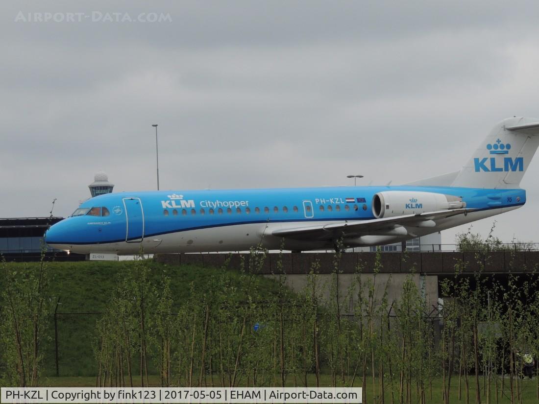 PH-KZL, 1995 Fokker 70 (F-28-0070) C/N 11536, KLM FOKKER 70 ON QUEBEC