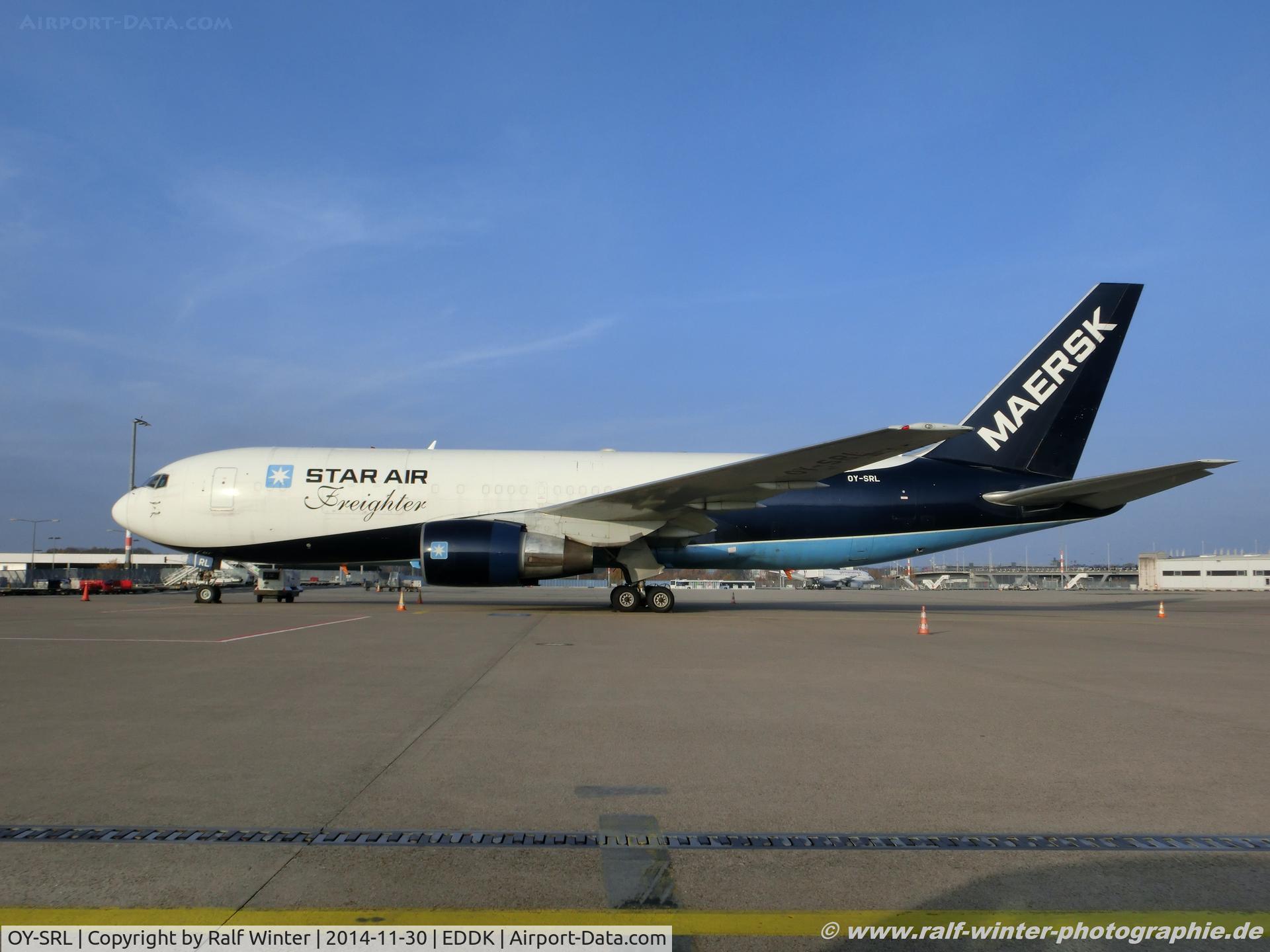 OY-SRL, 1982 Boeing 767-232 C/N 22219, Boeing 767-232F - Star Air Fright - 22219 - OY-SRL - 30.11.2014 - CGN