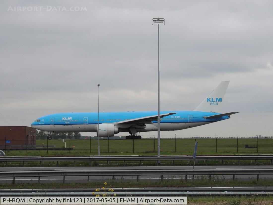PH-BQM, 2006 Boeing 777-206/ER C/N 34712, KLM BOEING 777