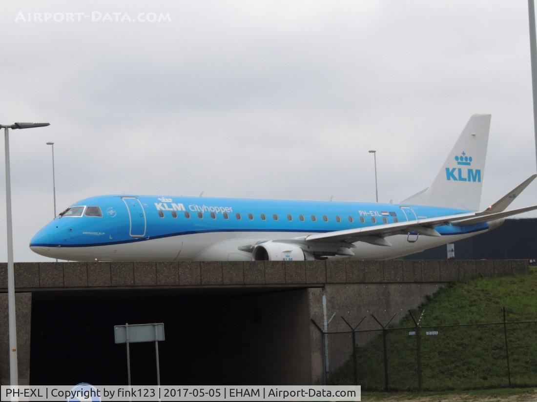 PH-EXL, 2017 Embraer ERJ-175STD (ERJ-170-200) C/N 17000633, KLM ON QUEBEC