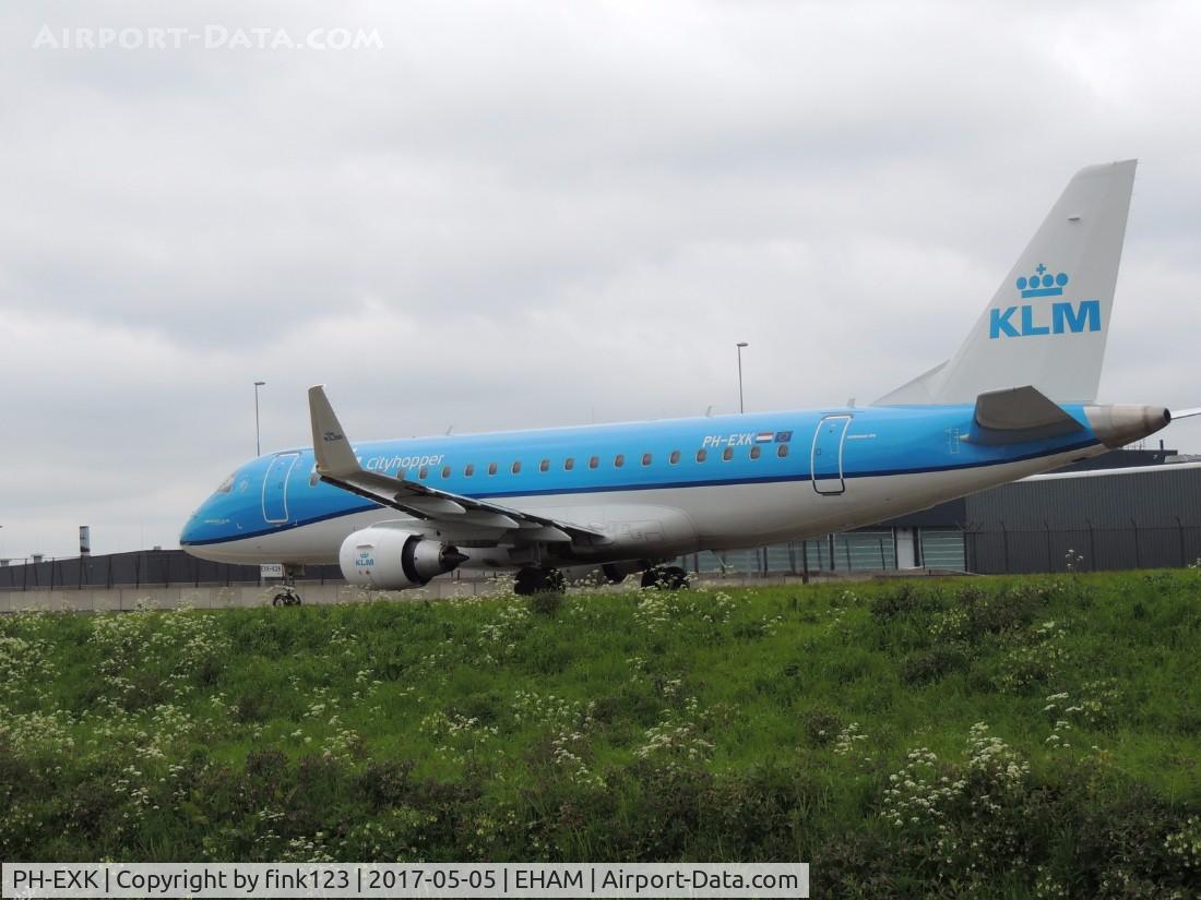 PH-EXK, 2017 Embraer 175STD (ERJ-170-200) C/N 17000629, KLM EMBREAR OVER QUEBEC