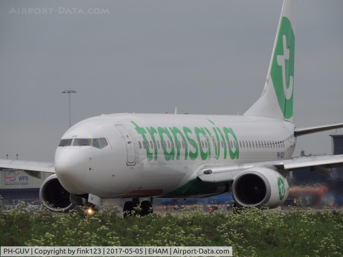 PH-GUV, 2012 Boeing 737-8EH C/N 39609, TRANSAVIA 737 OVER QUEBEC