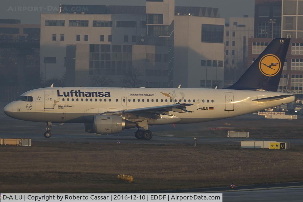 D-AILU, 1997 Airbus A319-114 C/N 744, Frankfurt 2016