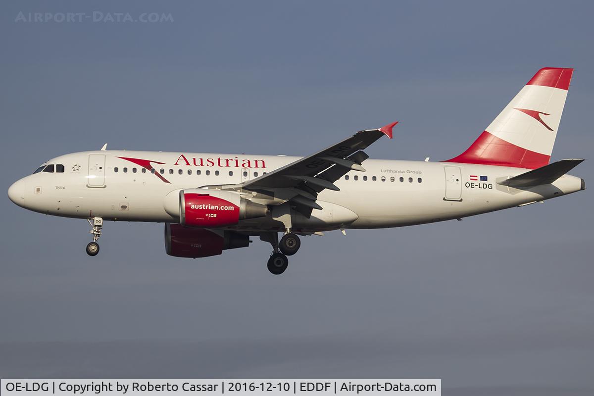 OE-LDG, 2006 Airbus A319-112 C/N 2652, Frankfurt 2016