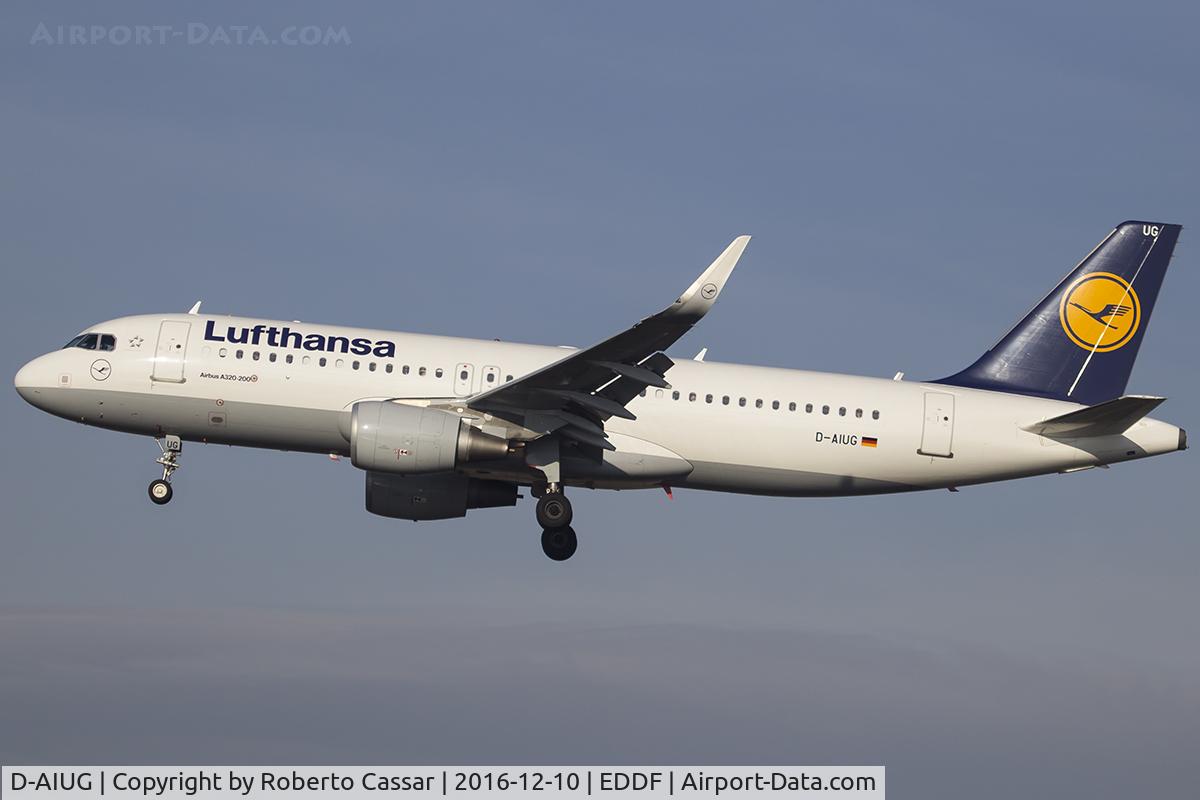 D-AIUG, 2014 Airbus A320-214 C/N 6202, Frankfurt 2016