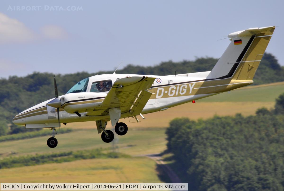 D-GIGY, Beech 76 Duchess C/N ME-80, at Trier