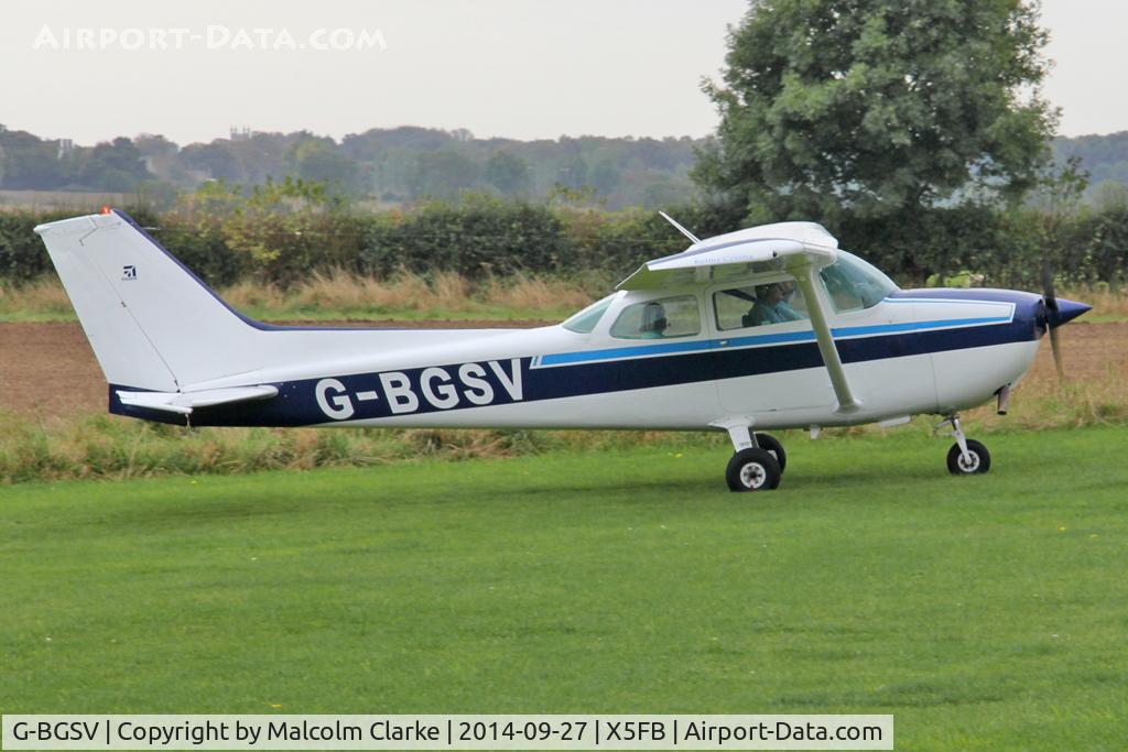 G-BGSV, 1979 Reims F172N Skyhawk C/N 1830, Reims F172N Skyhawk at Fishburn Airfield UK, September 27th 2014.