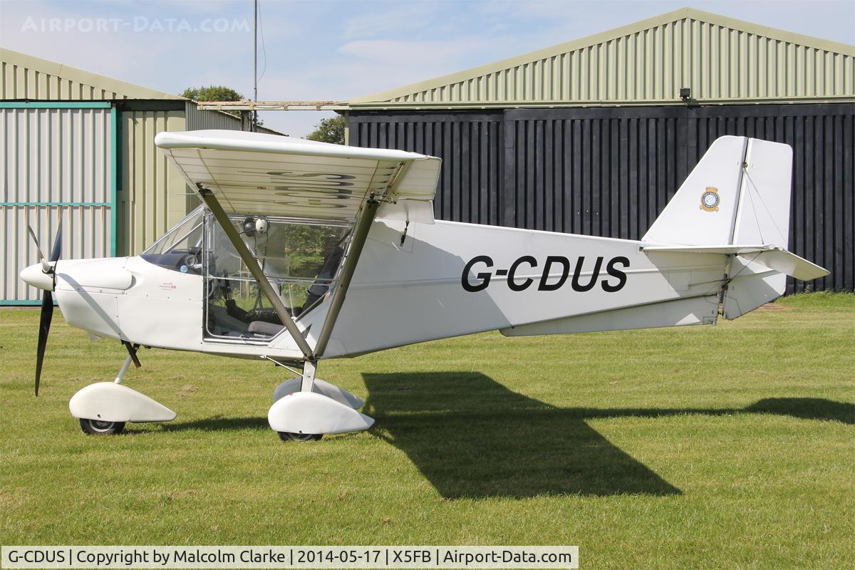 G-CDUS, 2006 Skyranger 912S(1) C/N BMAA/HB/490, Skyranger 912S(1) at Fishburn Airfield UK. May 17th 2014.