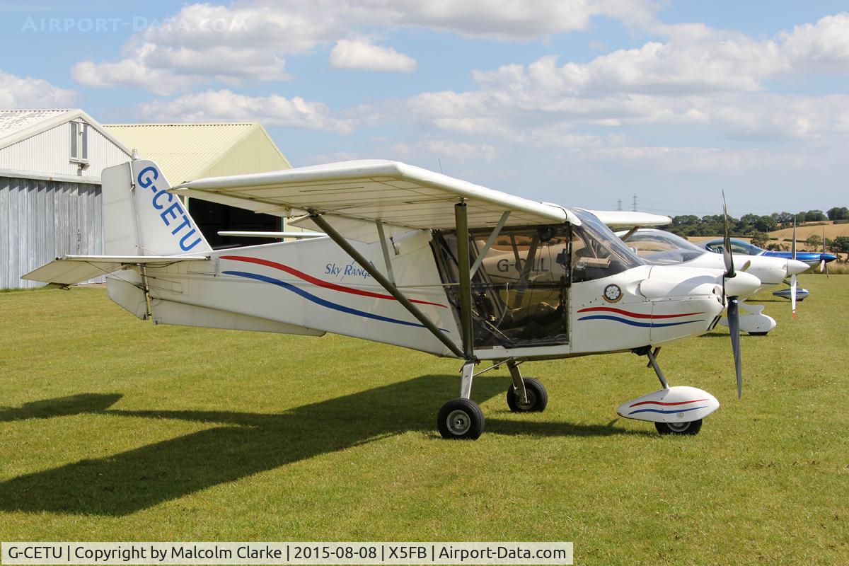 G-CETU, 2007 Skyranger Swift 912S(1) C/N BMAA/HB/551, Skyranger Swift 912S(1) at Fishburn Airfield UK. August 8th 2015.