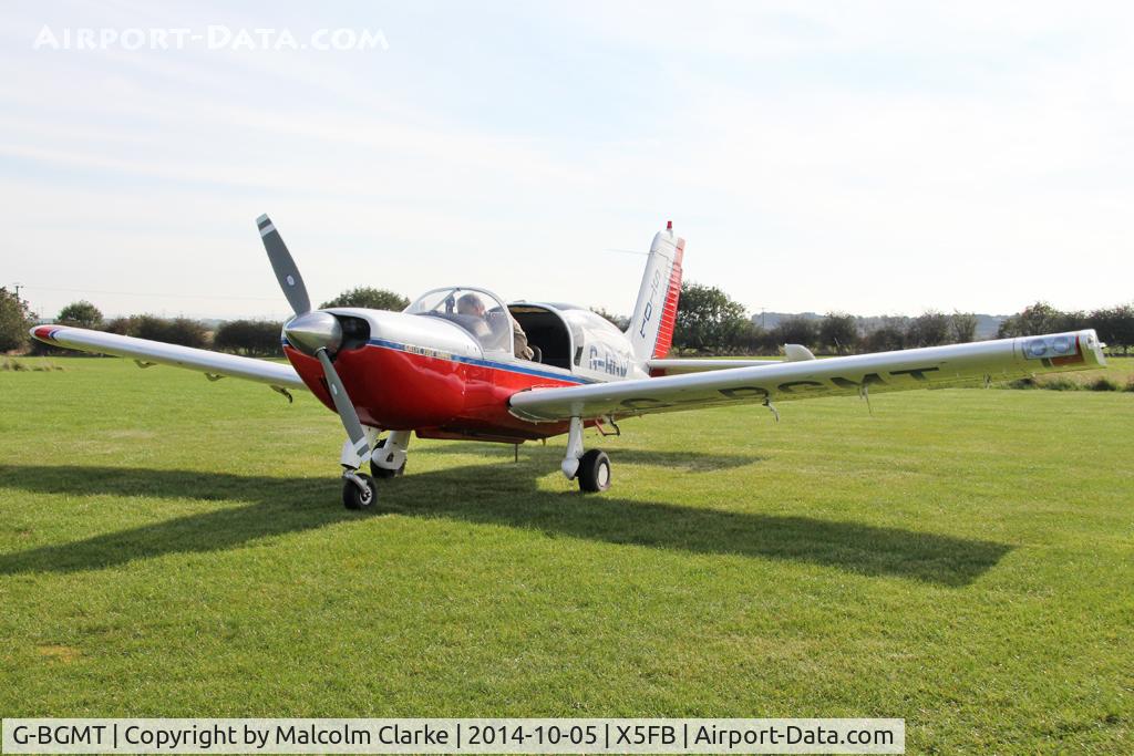 G-BGMT, 1978 Socata Rallye 235E Gabier C/N 13126, Socata Rallye 235E Gabier at Fishburn Airfield UK. October 5th 2014.