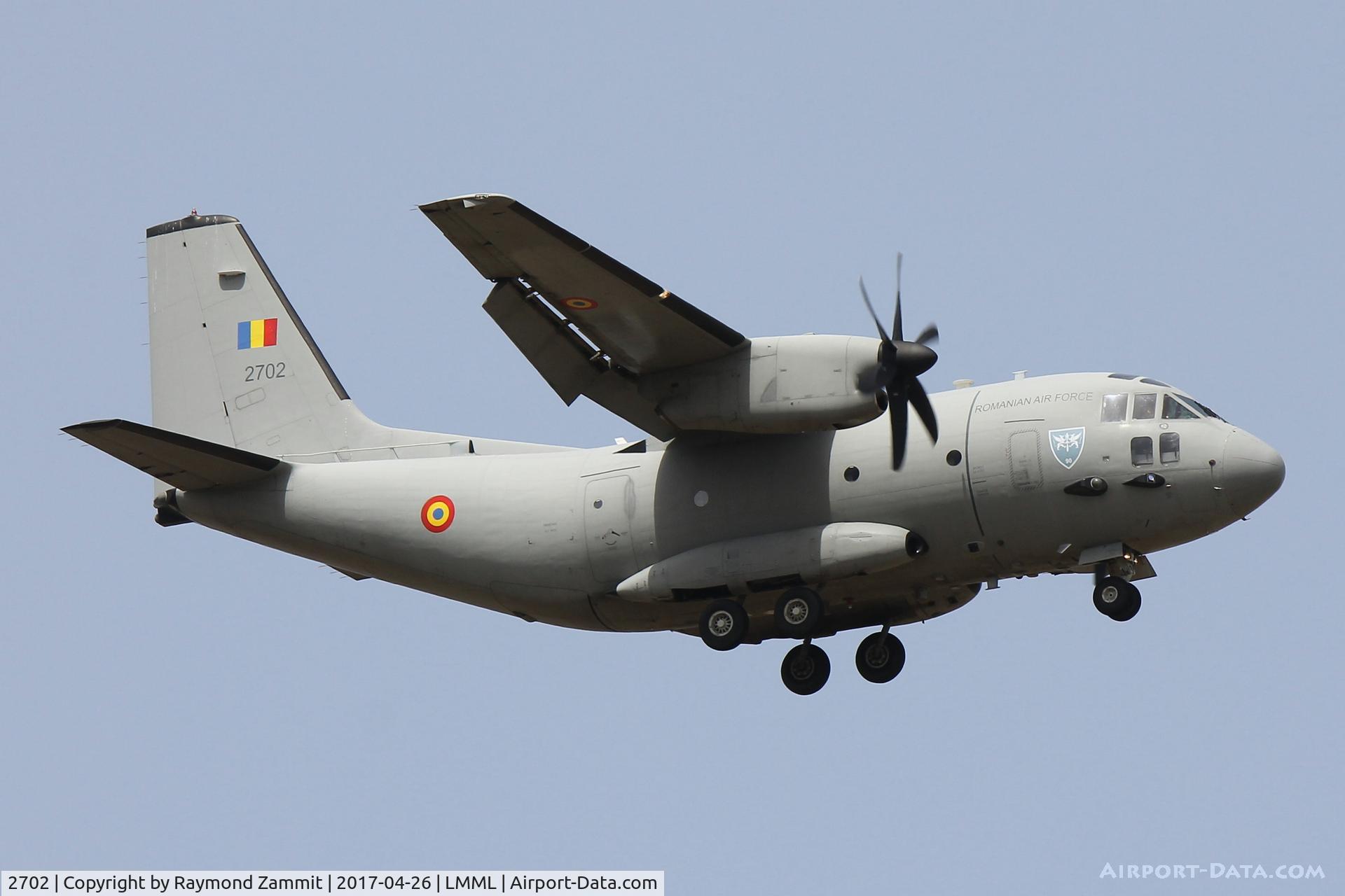 2702, Alenia C-27J Spartan C/N 4144, Alenia C-27J Spartan 2702 Romanian Air Force
