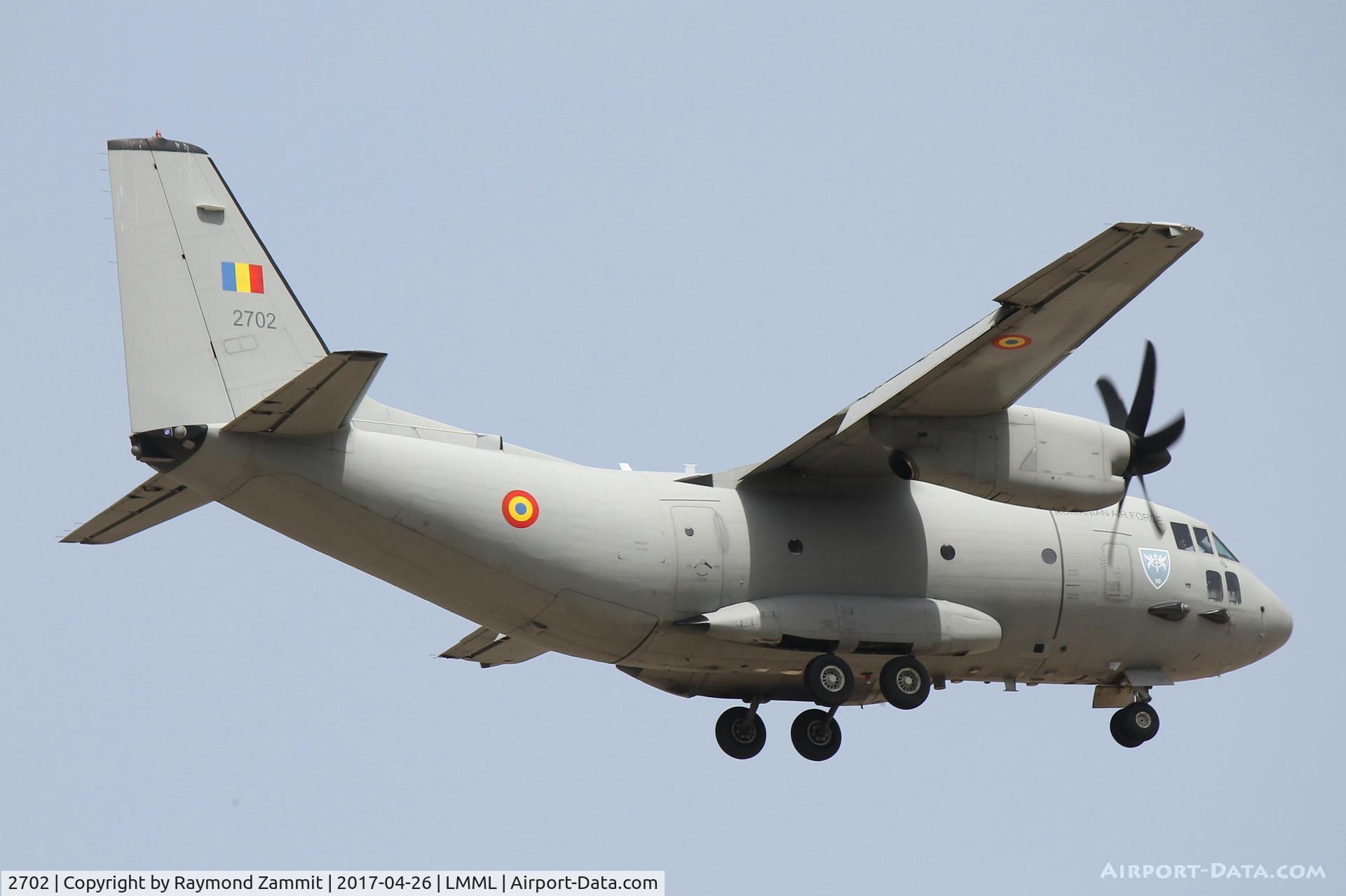 2702, Alenia C-27J Spartan C/N 4144, Alenia C-27J Spartan 2702 Romanian Air Force