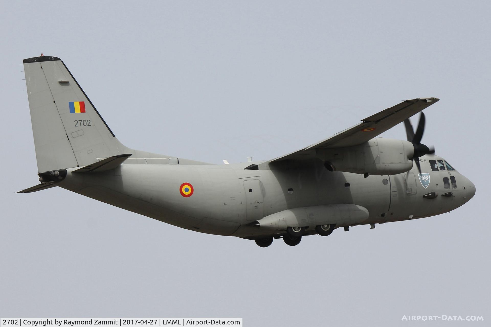 2702, Alenia C-27J Spartan C/N 4144, Alenia C-27J Spartan 2702 Romanian Air Force