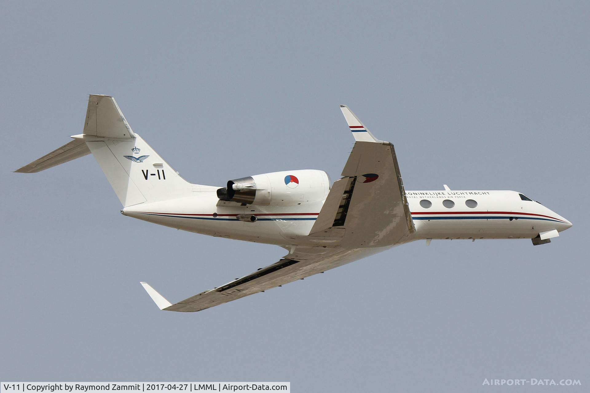 V-11, Gulfstream Aerospace G-IV C/N 1009, Gulfstream IV V-11 Royal Netherlands Air Force