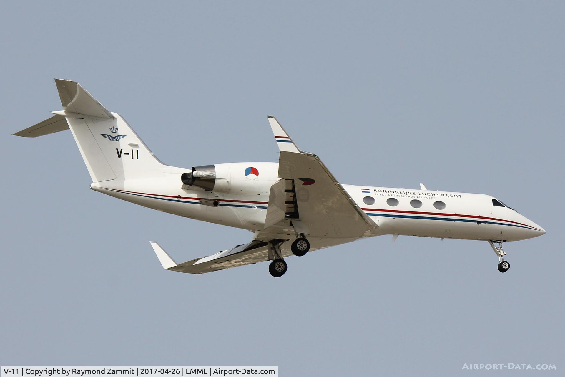 V-11, Gulfstream Aerospace G-IV C/N 1009, Gulfstream IV V-11 Royal Netherlands Air Force
