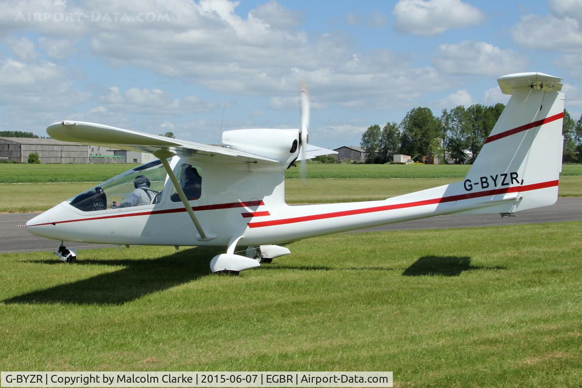 G-BYZR, 1996 Iniziative Industriali Italiane Sky Arrow 650TC C/N C001, Iniziative Industriali Italiane Sky Arrow 650TC at Breighton Airfield's Radial Fly-In. June 7th 2015.