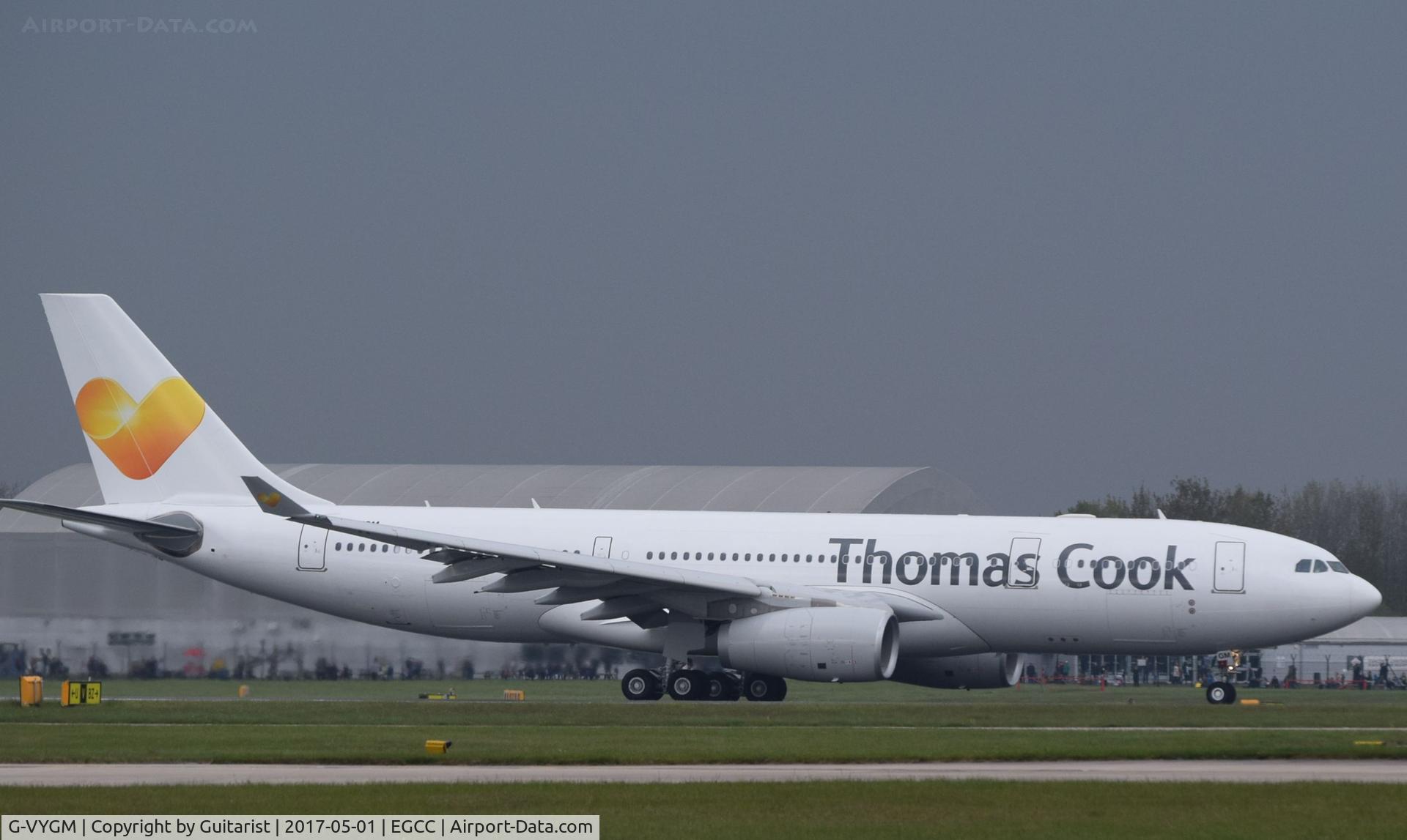 G-VYGM, 2015 Airbus A330-243 C/N 1601, At Manchester