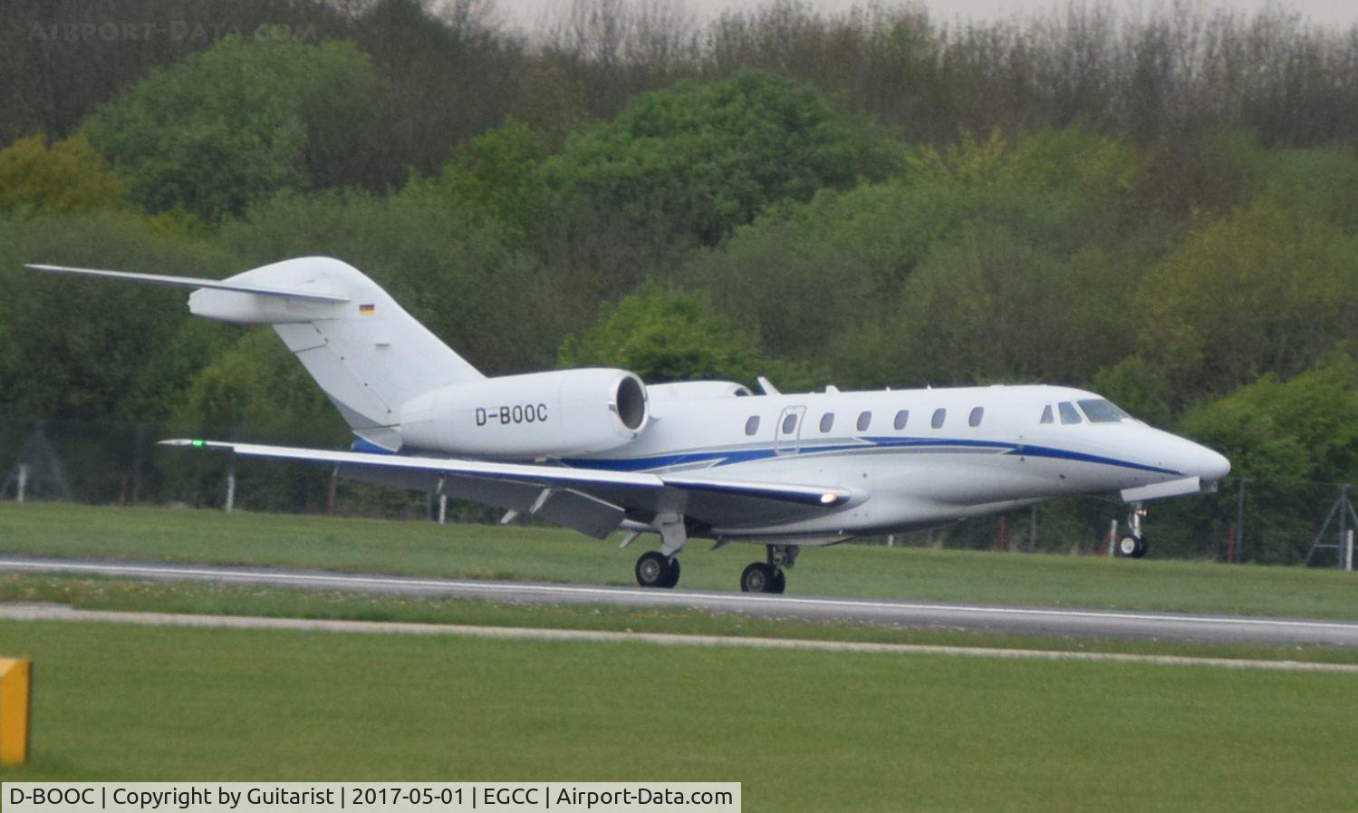 D-BOOC, 2006 Cessna 750 Citation X Citation X C/N 750-0259, At Manchester