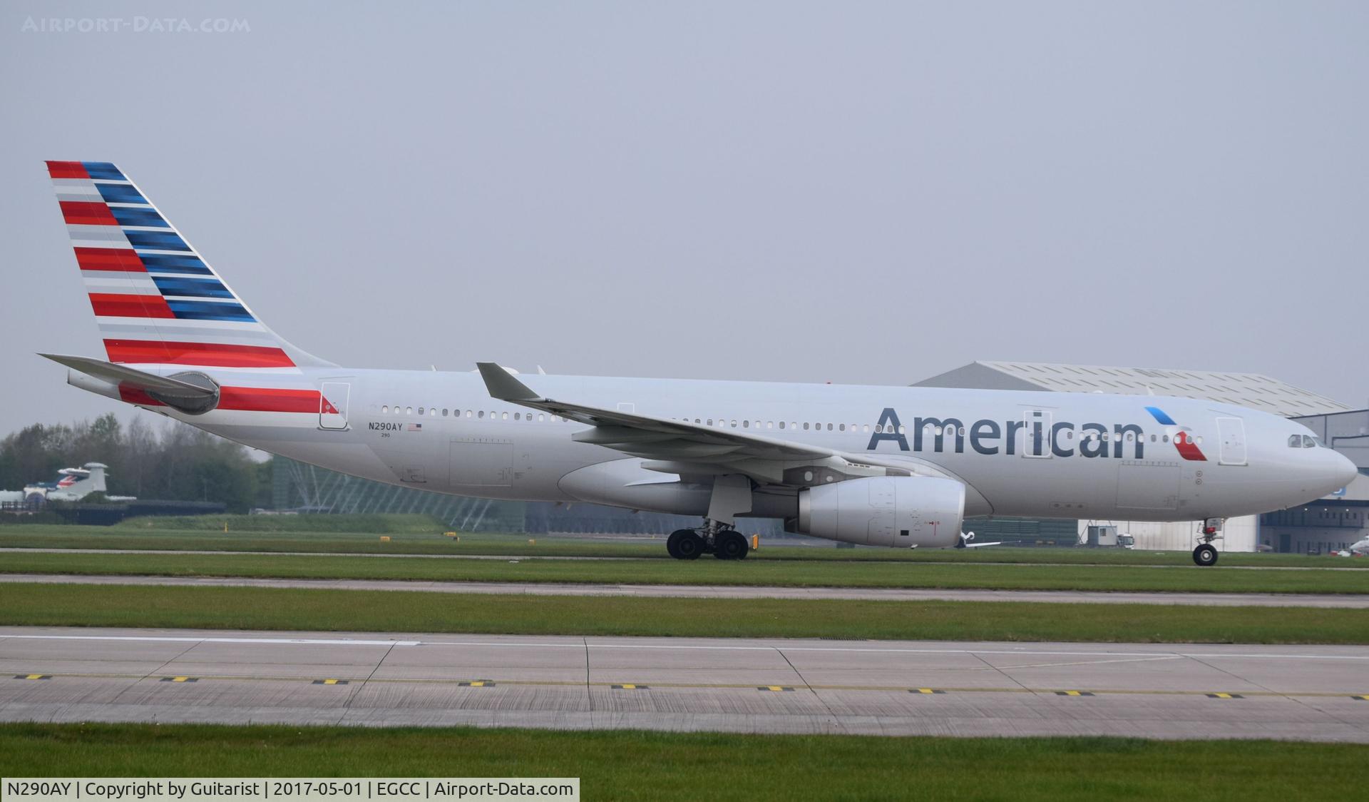 N290AY, 2013 Airbus A330-243 C/N 1480, At Manchester