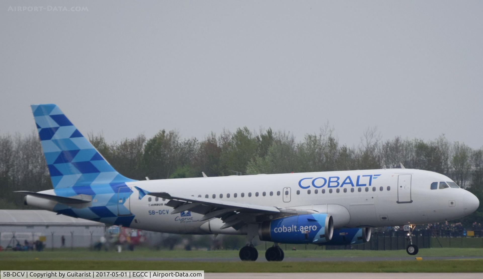 5B-DCV, 2003 Airbus A319-132 C/N 2032, At Manchester