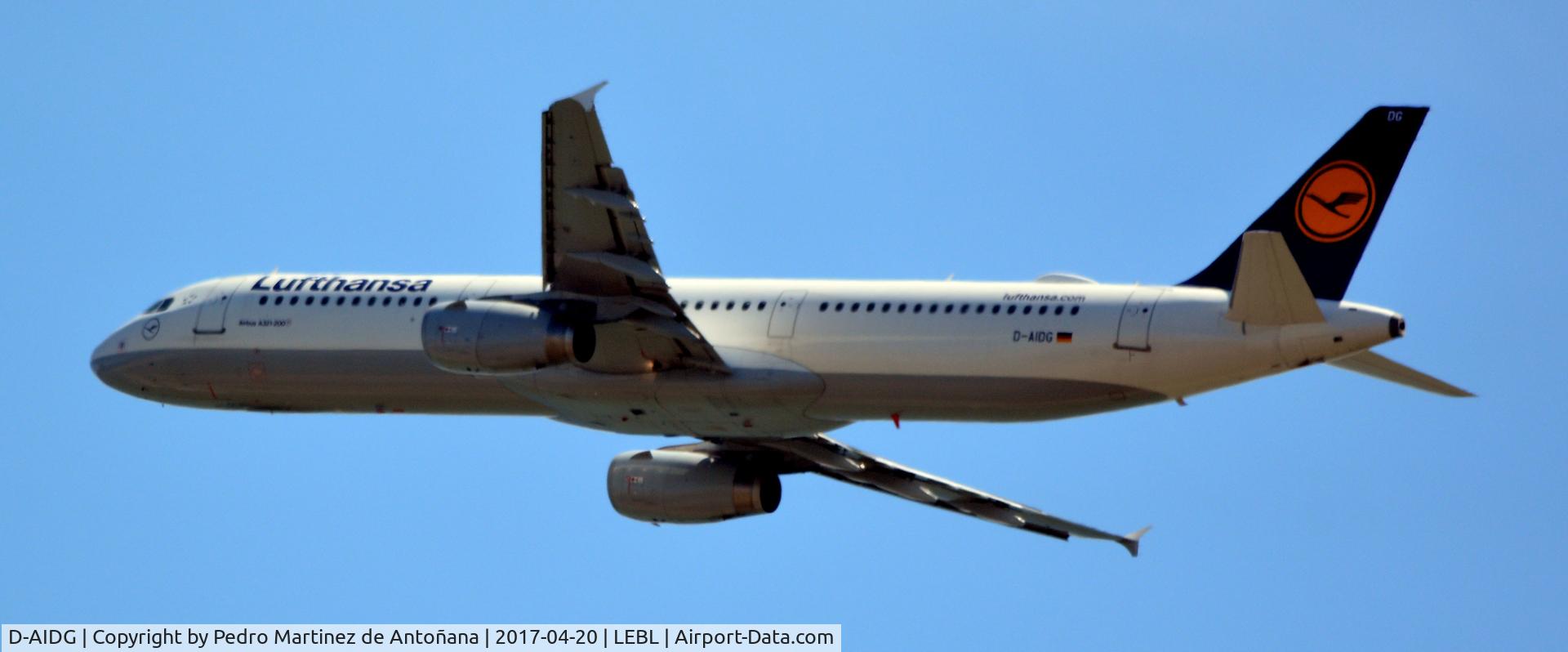 D-AIDG, 2011 Airbus A321-231 C/N 4672, El Prat  -  Barcelona  -  España